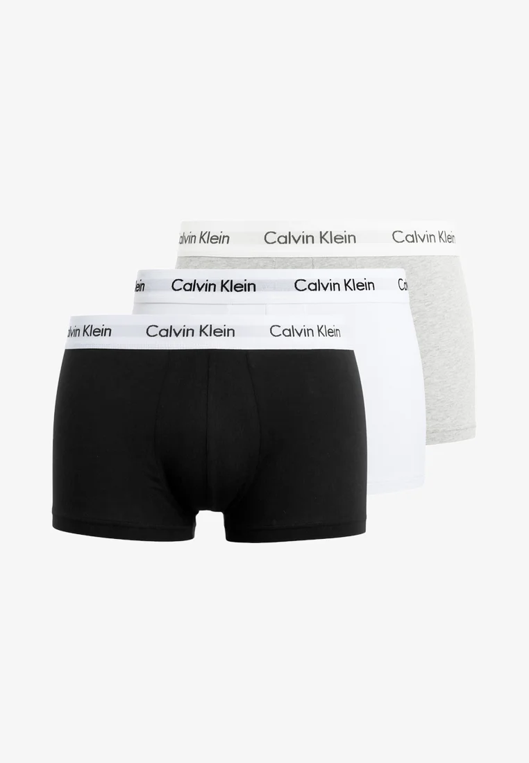 Calvin Klein Underwear LOW RISE TRUNK 3 PACK - Culotte