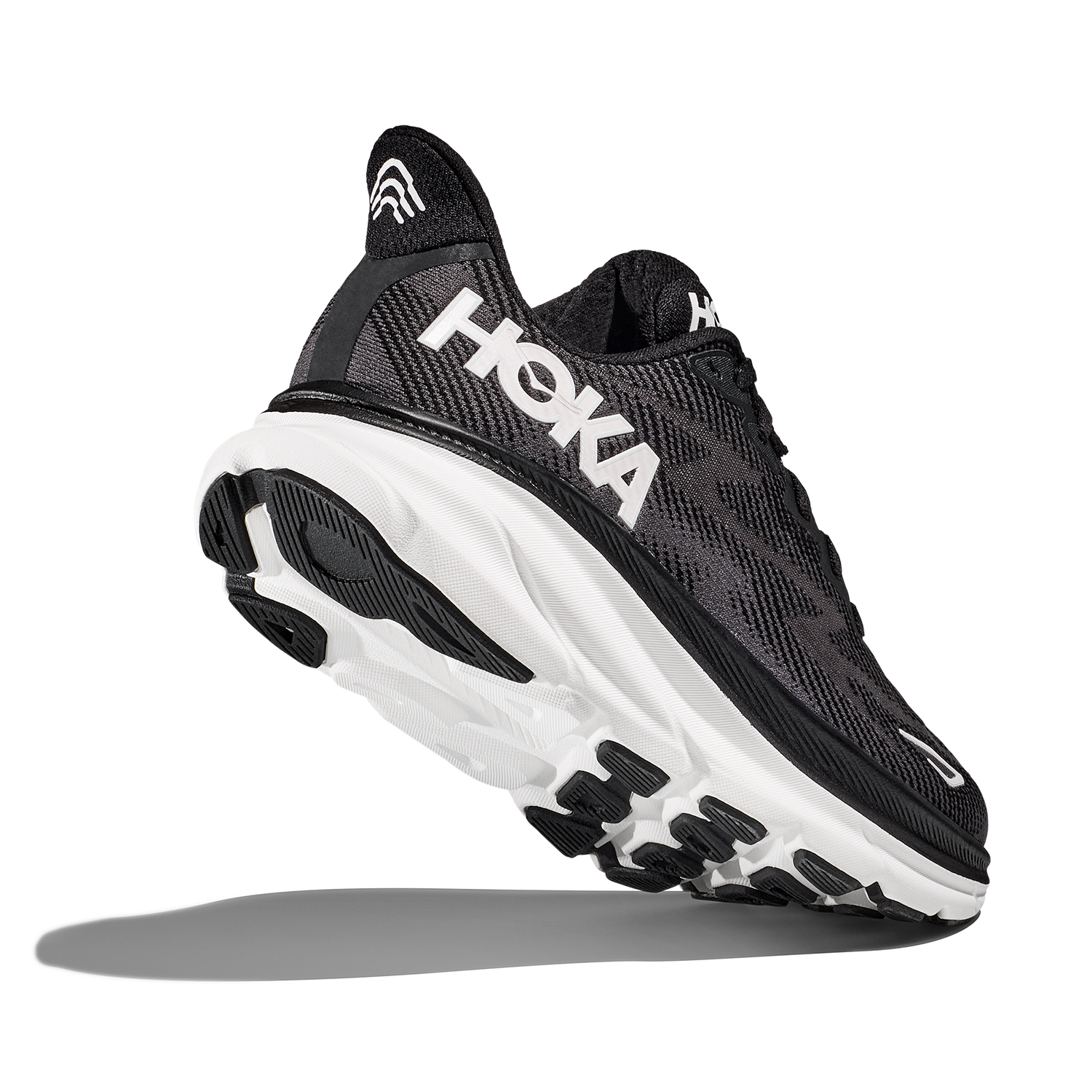 Hoka Clifton 9 Wide Black/White