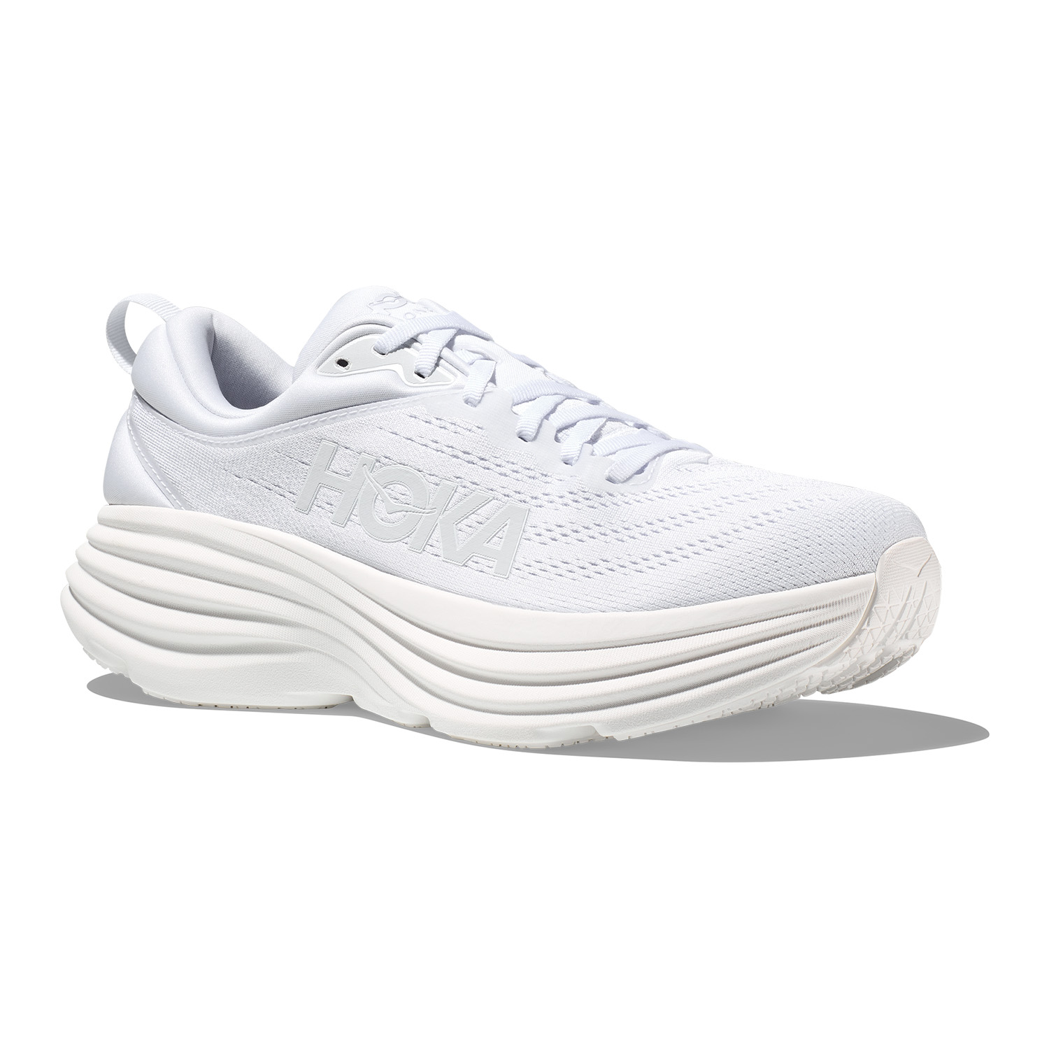 Hoka Bondi 8 White