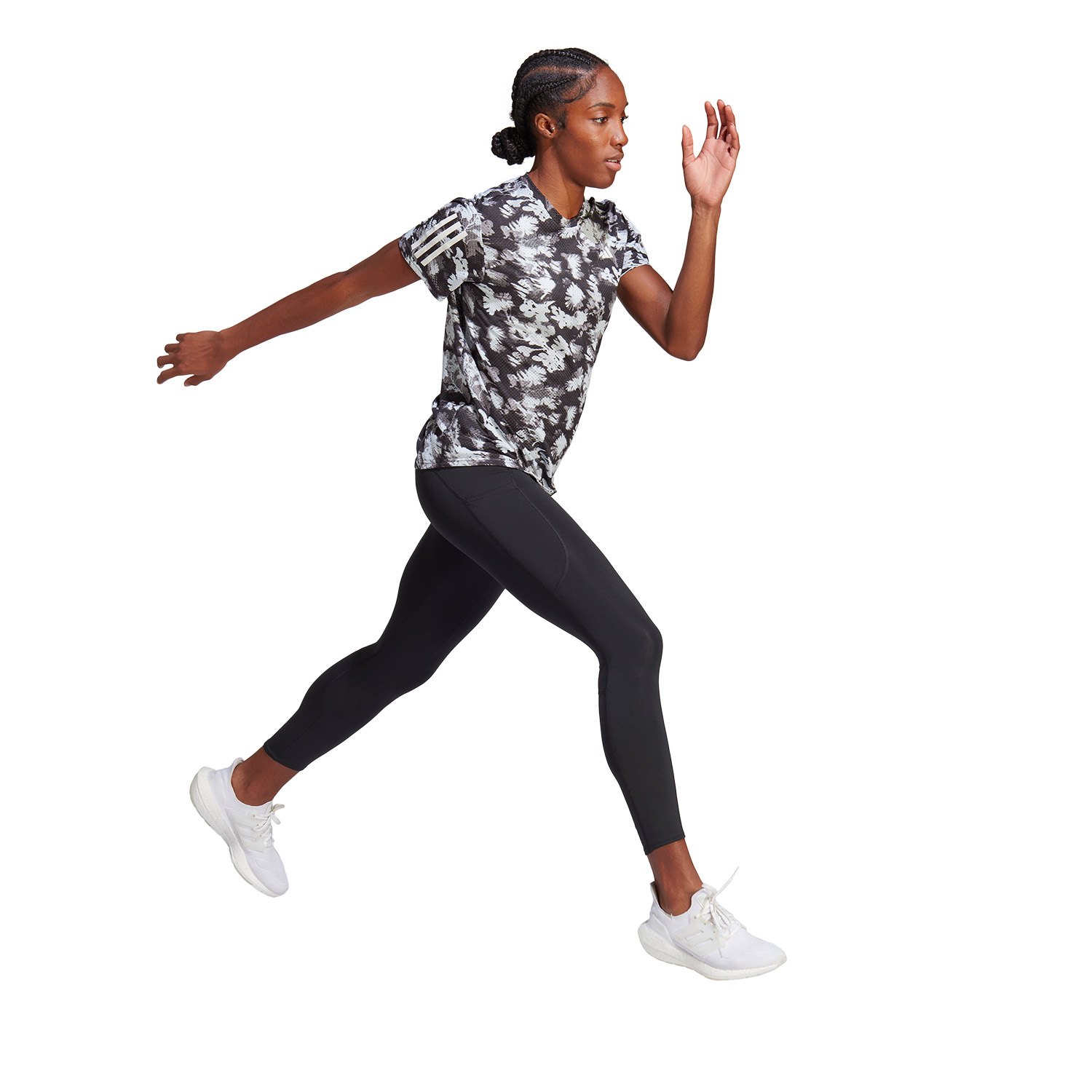 adidas Own The Run Cooler Maglietta Grey Six/Black