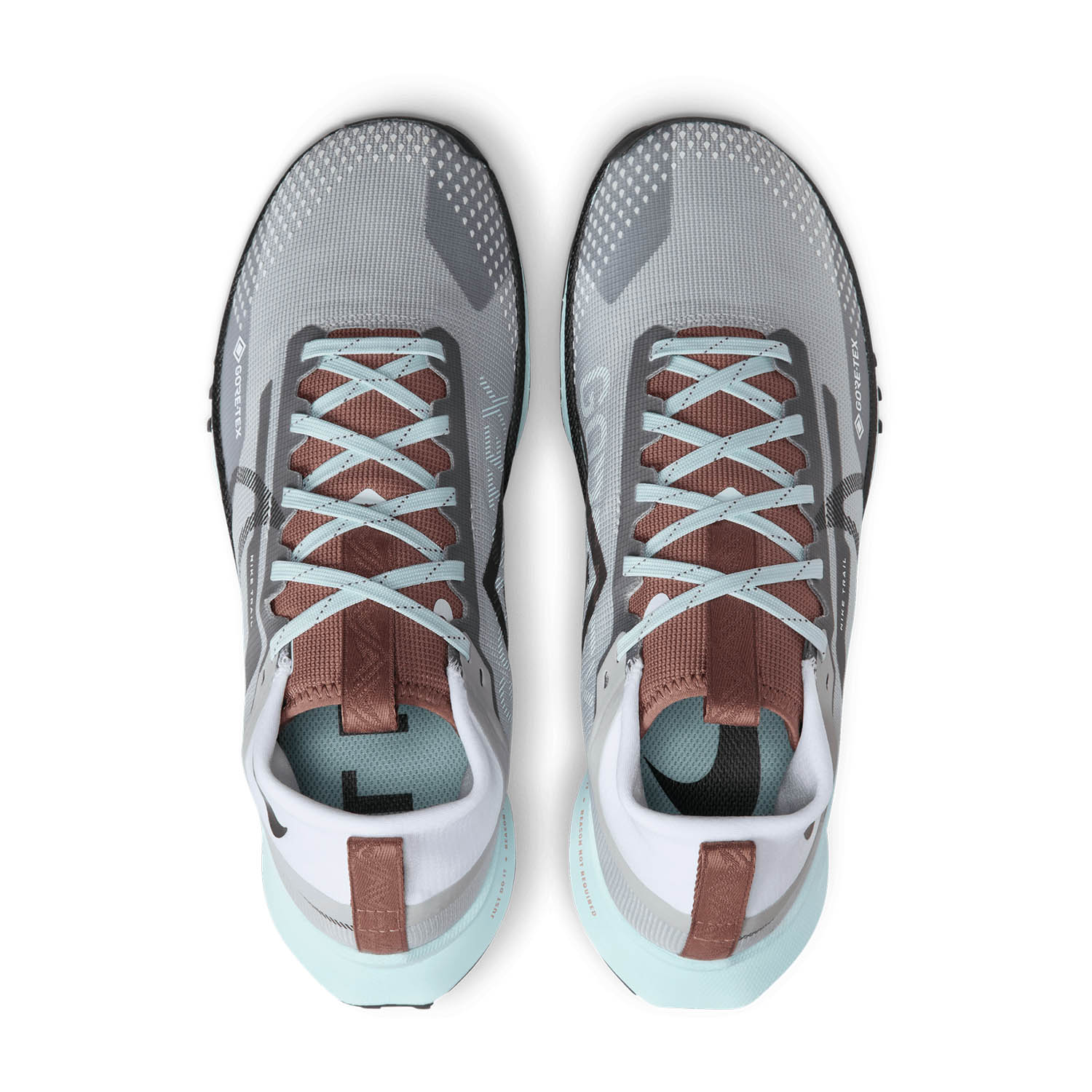 Nike React Pegasus Trail 4 GTX Light Smoke Grey/Black/Glacier Blue