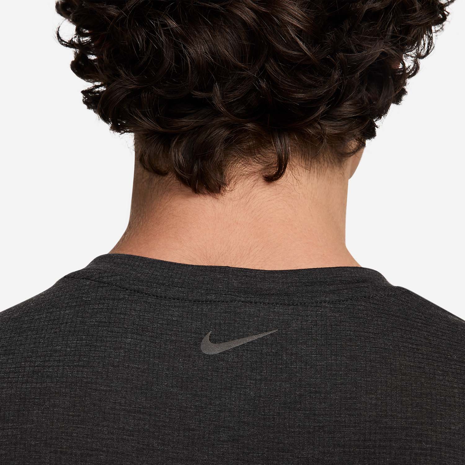 Nike Dri-FIT Rise Logo Maglietta Black/Summit White