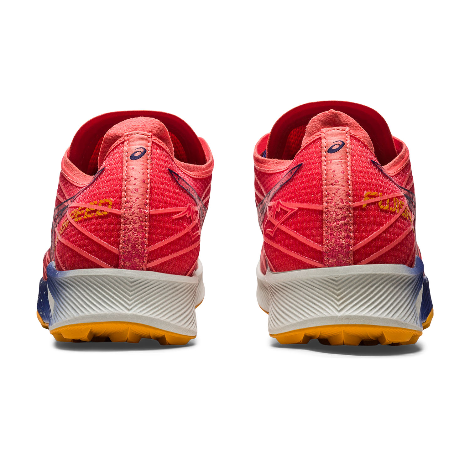 Asics FujiSpeed Papaya/Indigo Blue