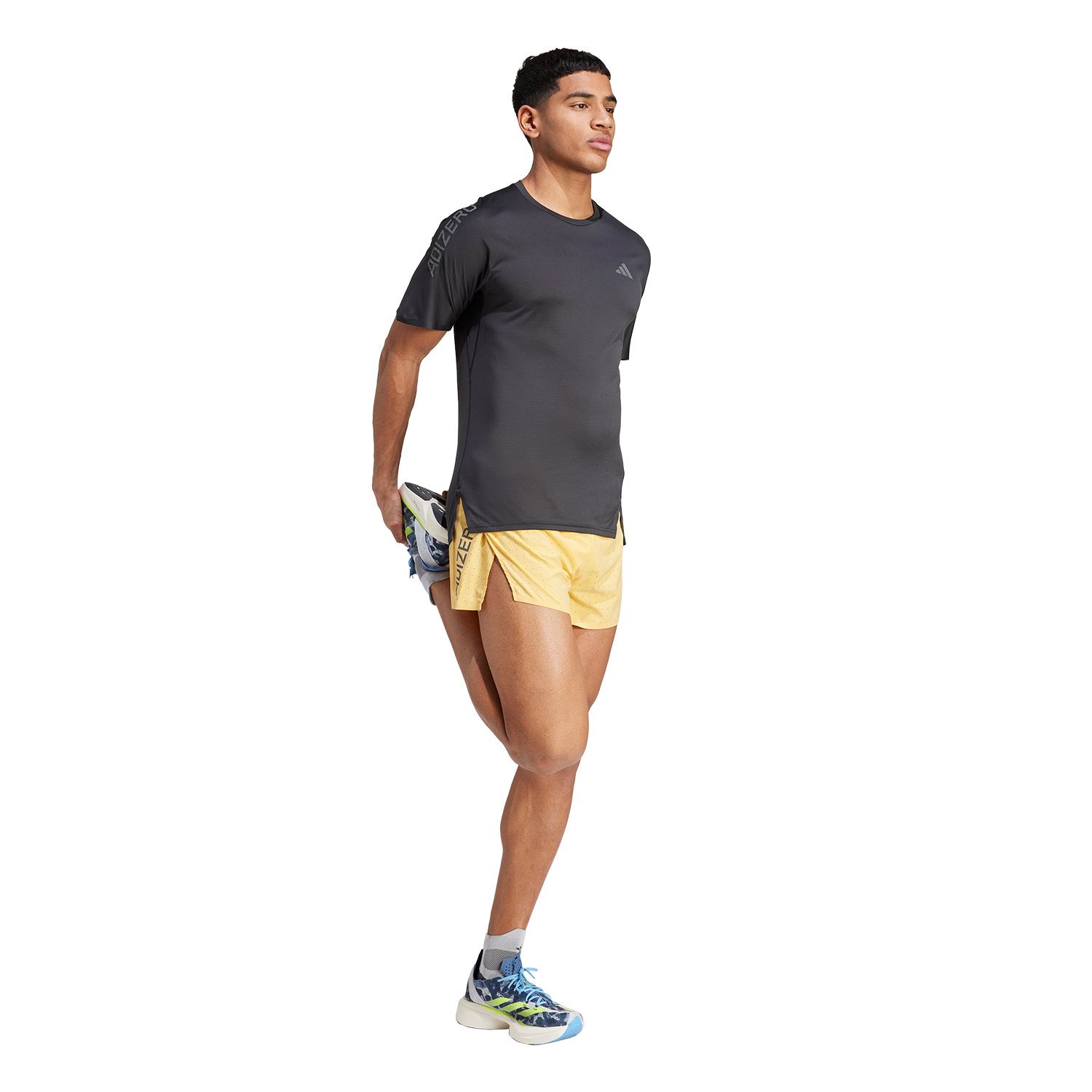 adidas Adizero Heat.RDY Maglietta Black/Grey Six