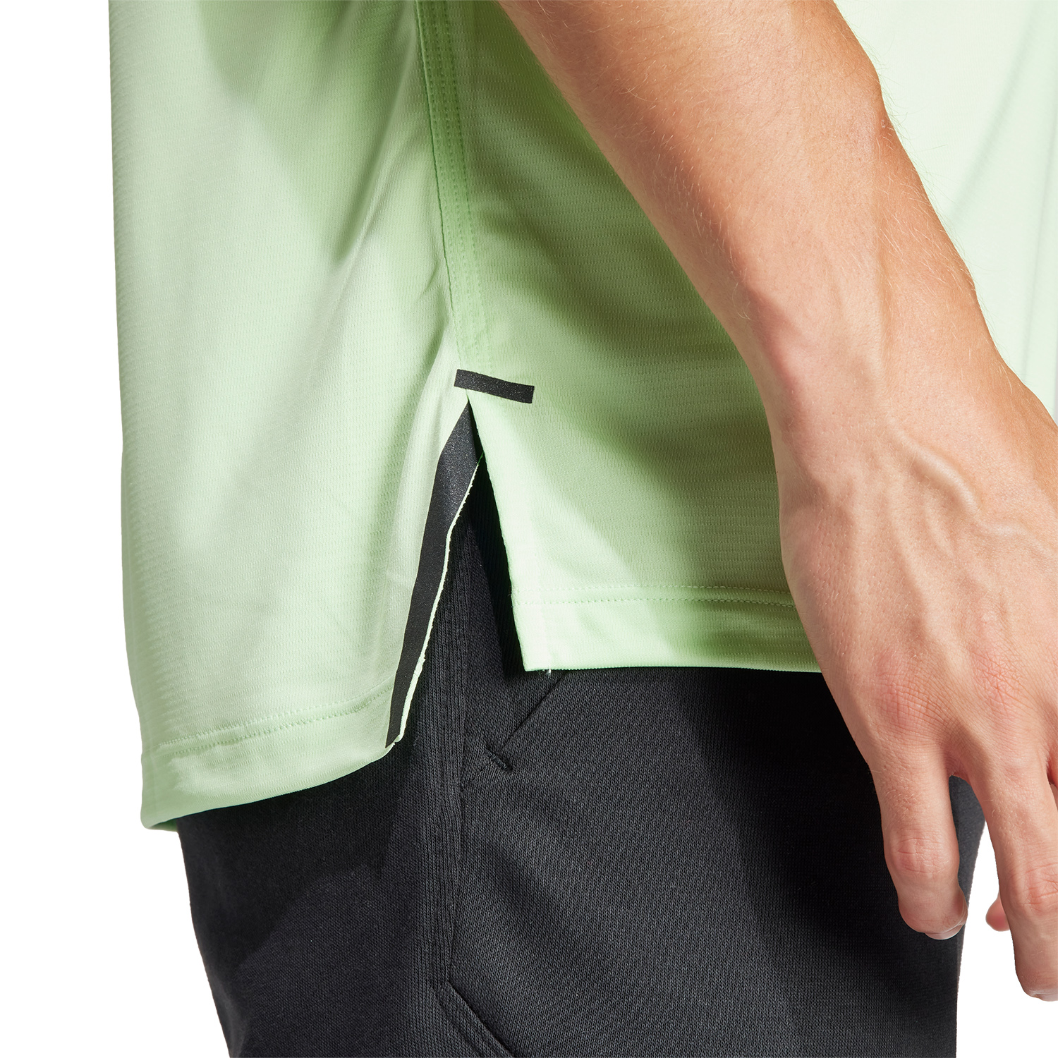 adidas D4T adistrong Maglietta Semi Green Spark/Black