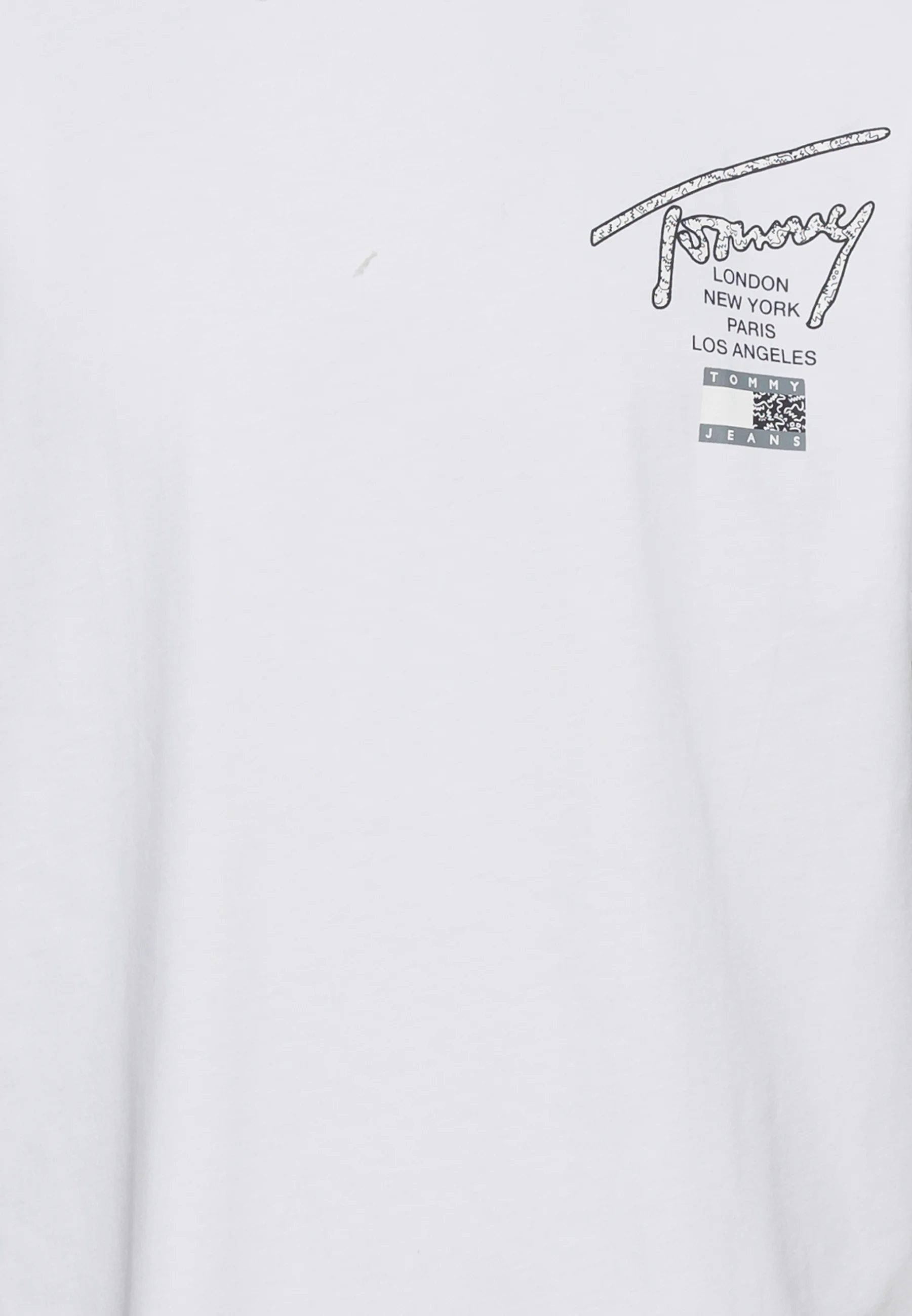 Tommy Jeans LOGO TEE UNISEX - T-shirt con stampa