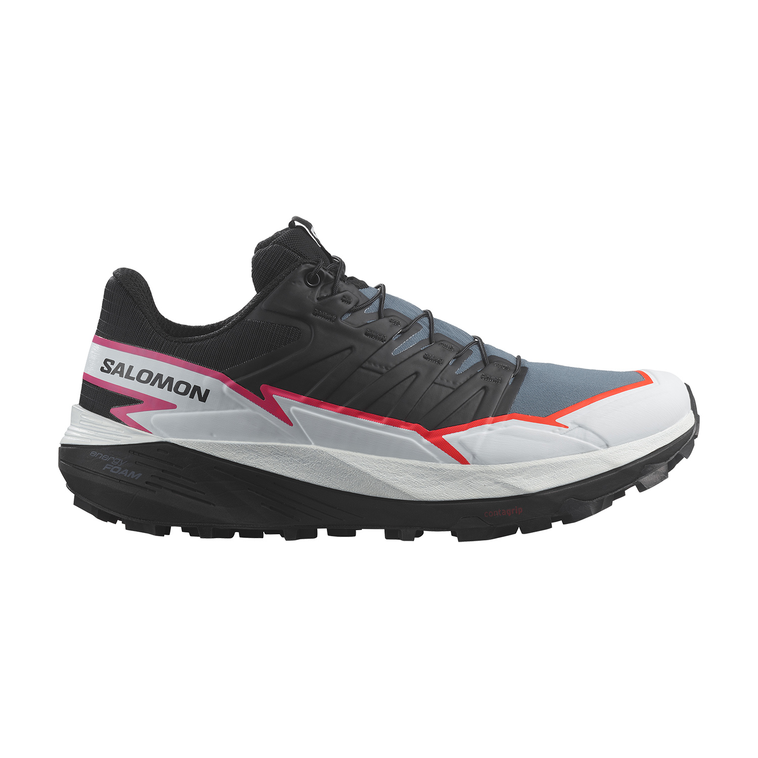 Salomon Thundercross Black/Bering Sea/Pink Glo