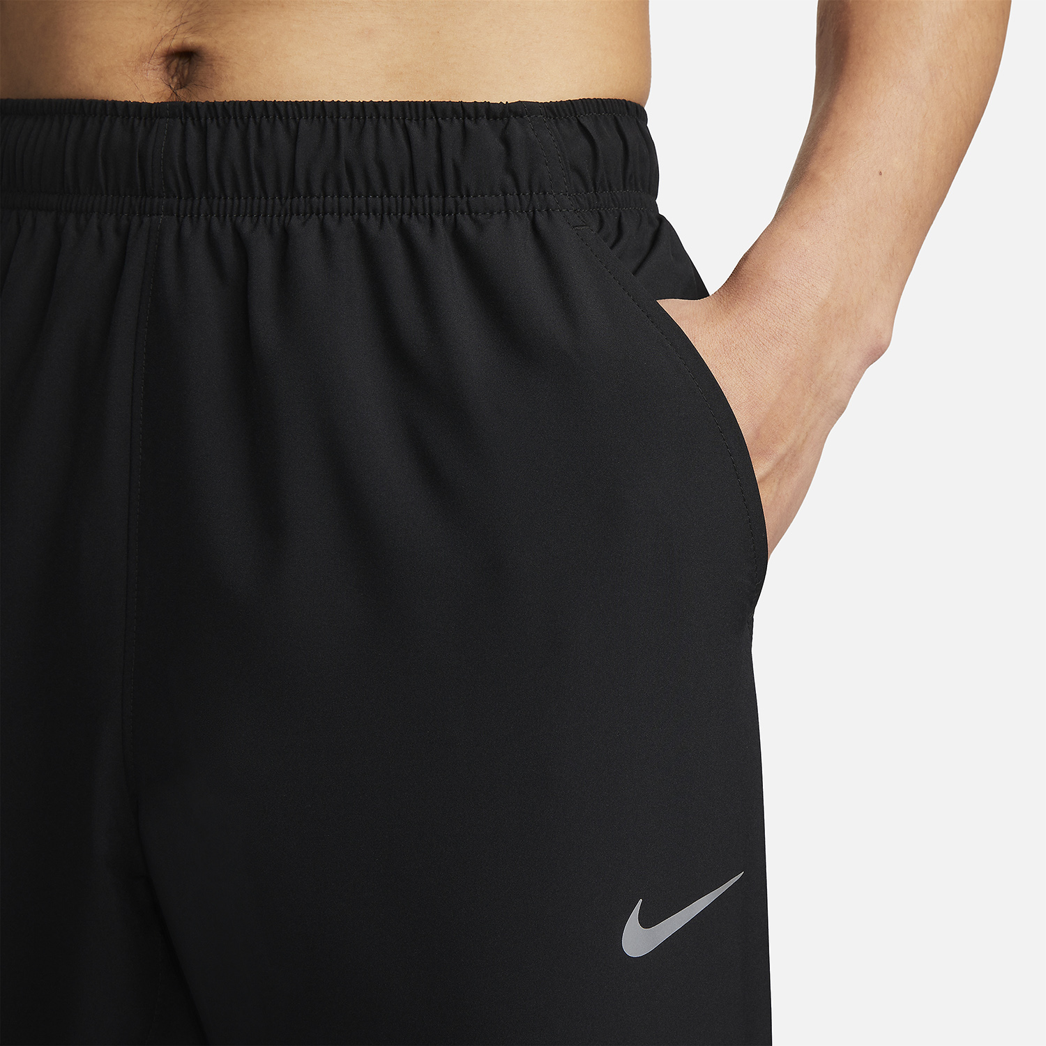 Nike Dri-FIT Form Pantaloni Black/Reflective Silver