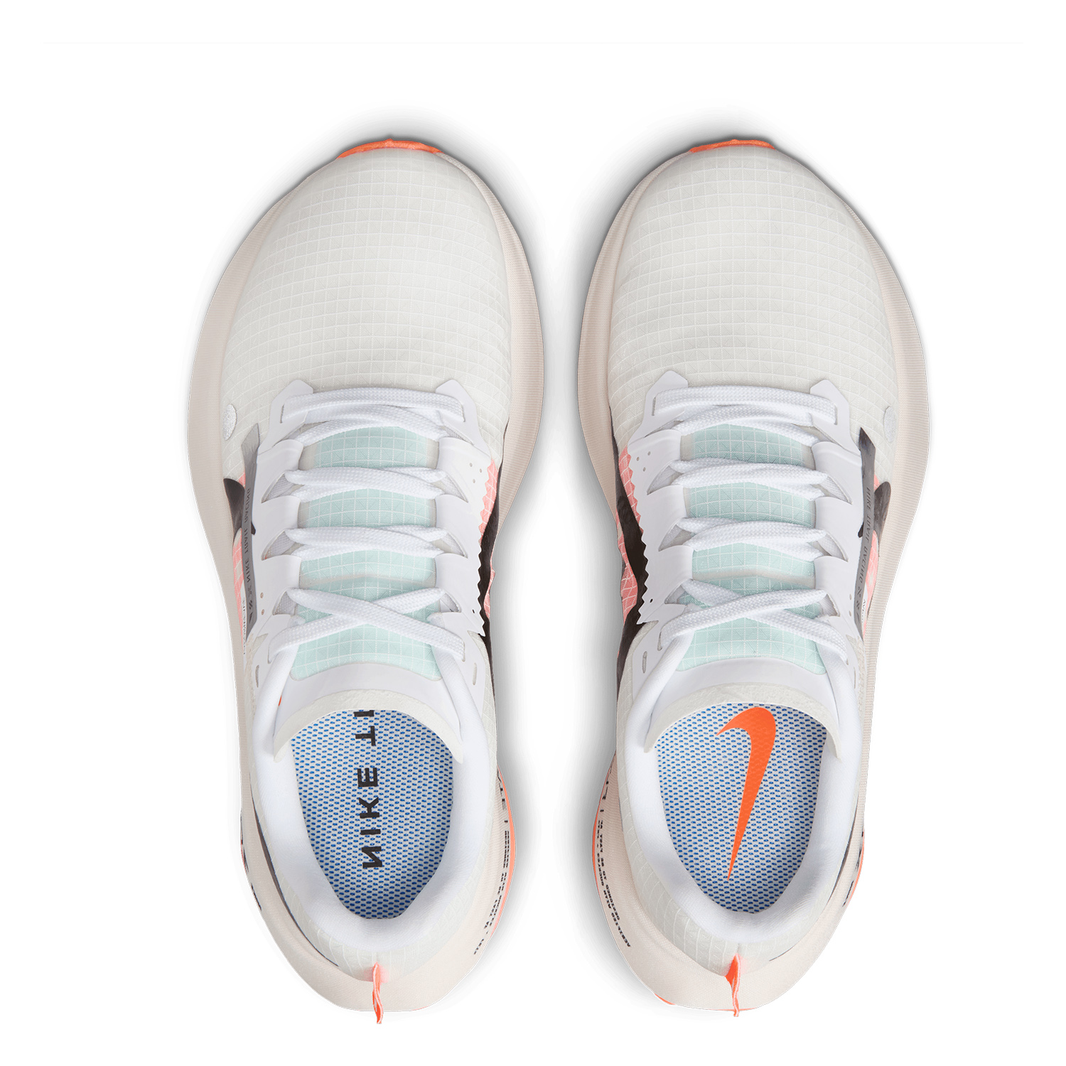 Nike Ultrafly White/Black/Total Orange/Pale Ivory