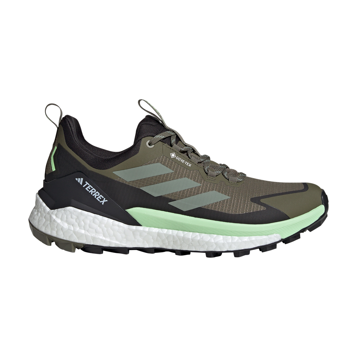 adidas Terrex Free Hiker 2 Low GTX Olistr/Silver Green/Core Black