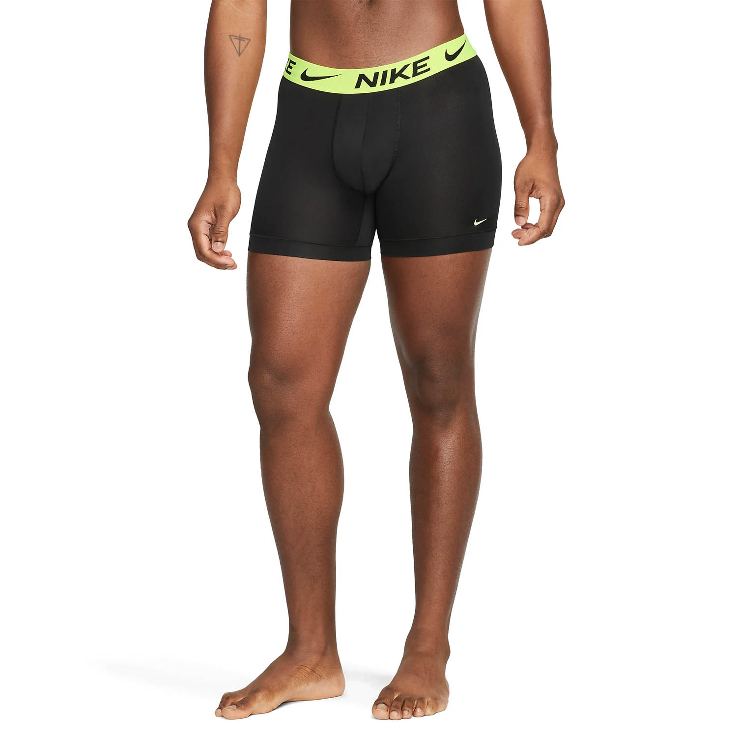 Nike Logo x 3 Boxer Black/Volt Wb/Cool Grey Wb