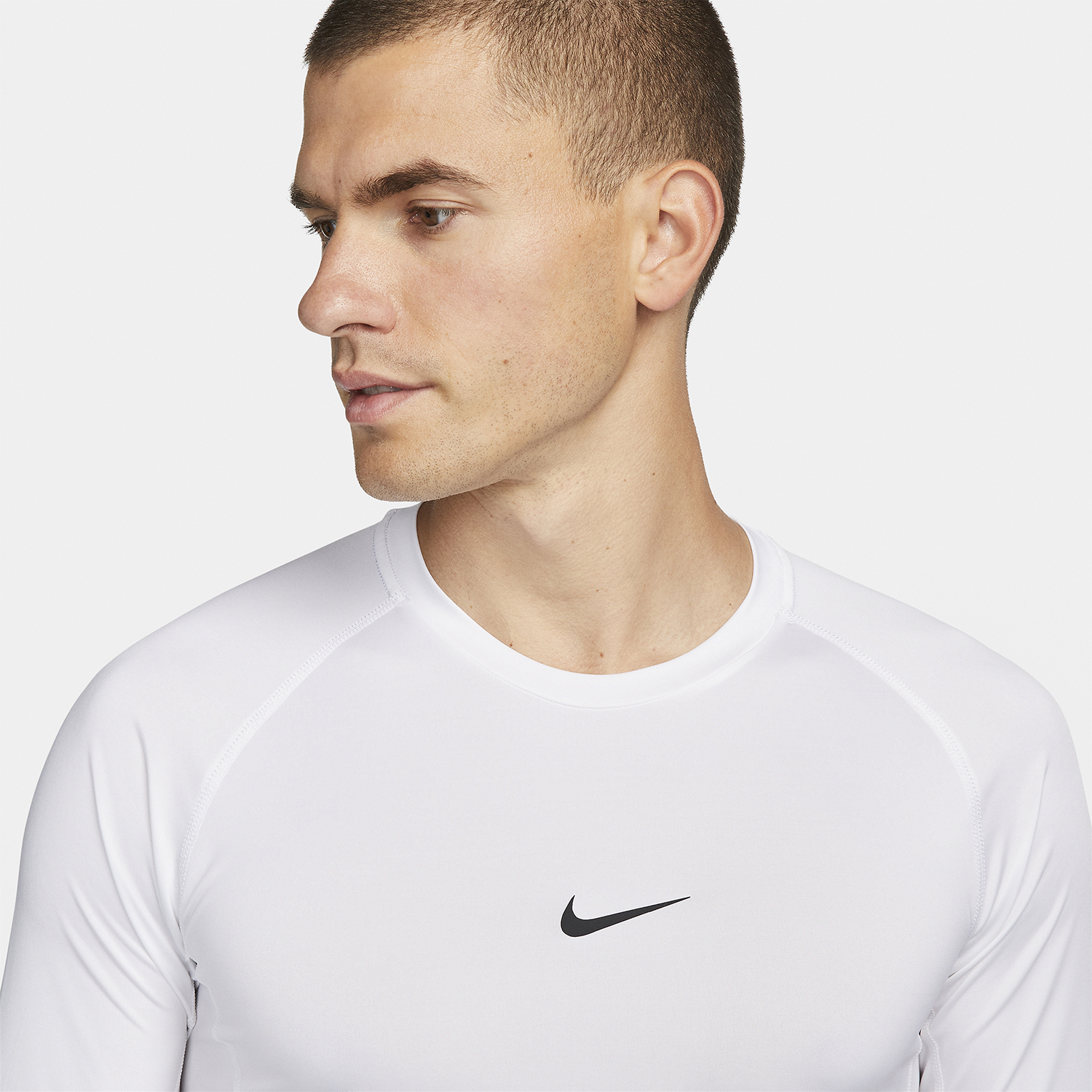 Nike Dri-FIT Logo Maglia White/Black