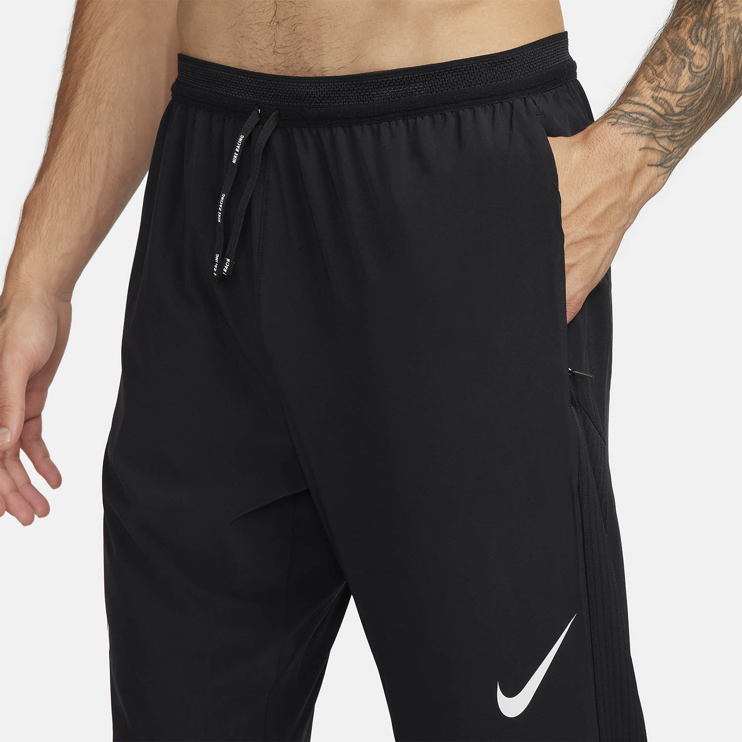 Nike AeroSwift Pantaloni Black/Summit White