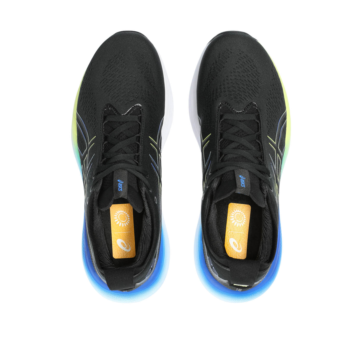 Asics Gel Nimbus 25 Black/Glow Yellow
