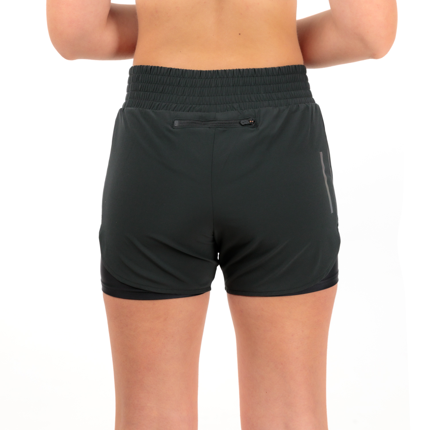 Mizuno Classic Logo 2 in 1 4.5in Pantaloncini Black