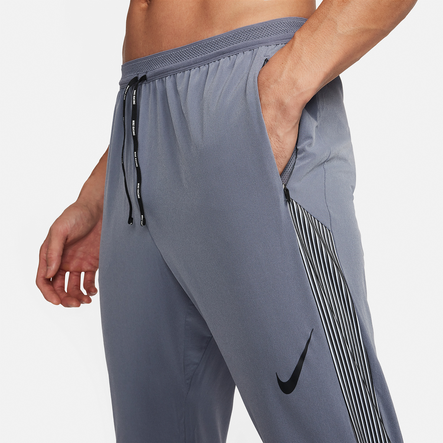 Nike AeroSwift Pantaloni Light Carbon/Black