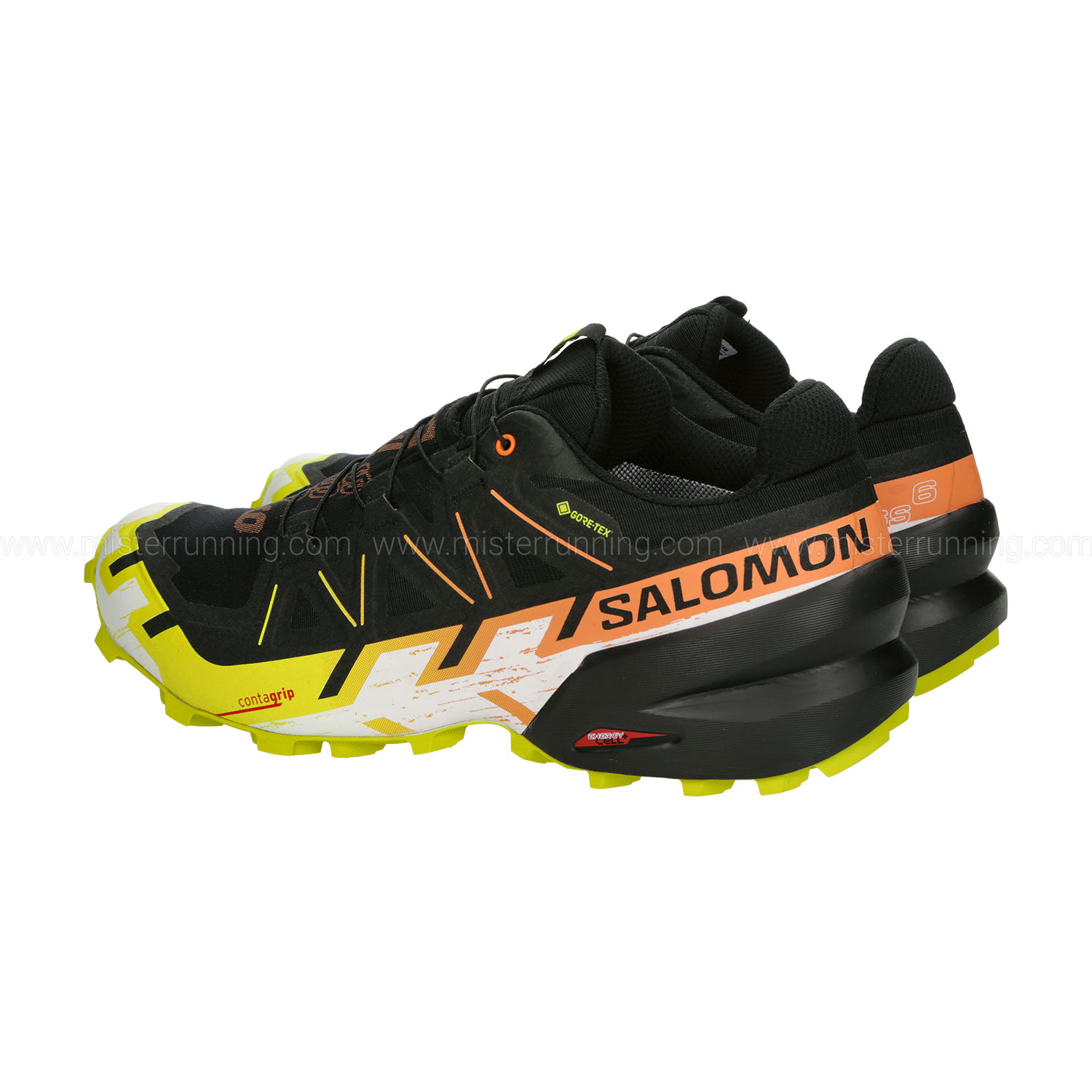 Salomon Speedcross 6 GTX Black/Sulphur Spring/Bird of Paradise