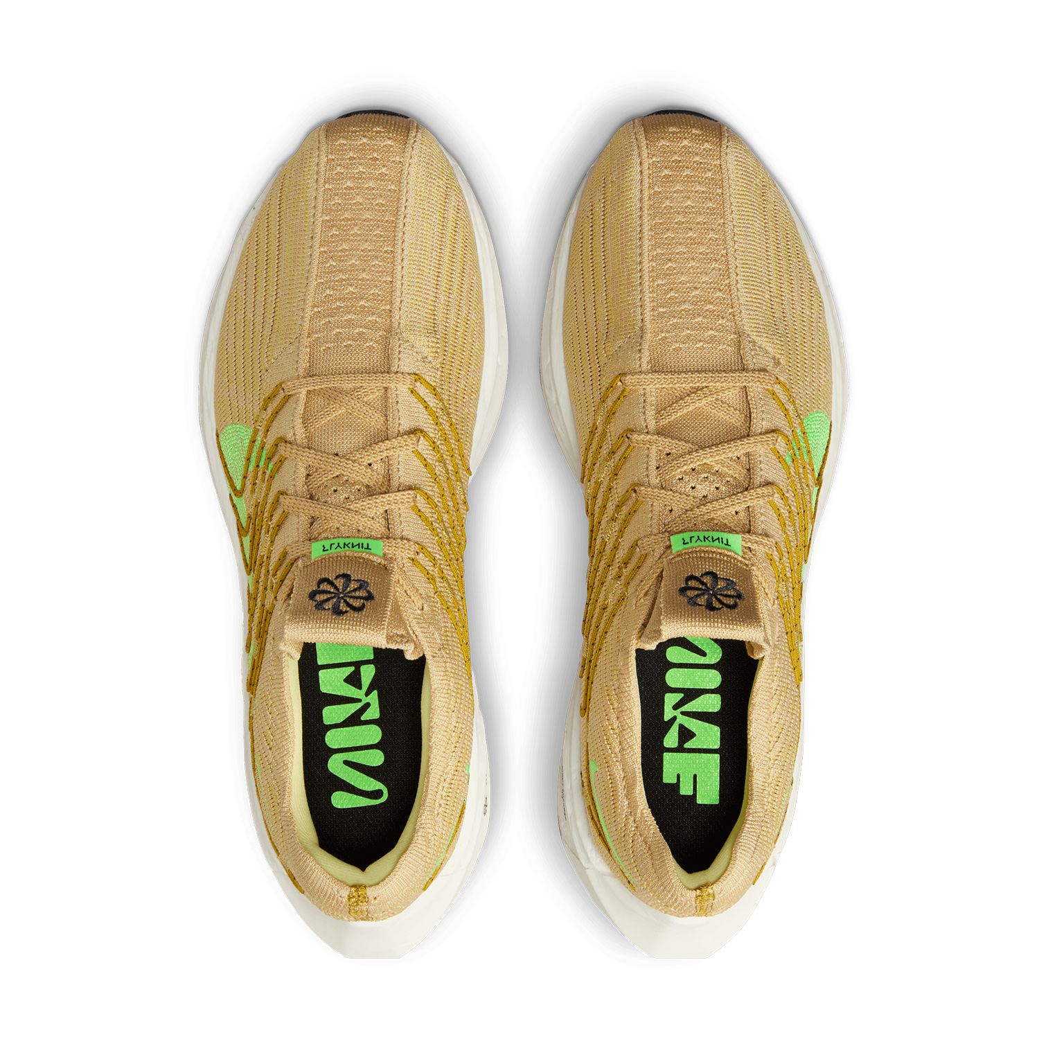 Nike Pegasus Turbo Next Nature Sesame/Lime Blast/Buff Gold/Bronzine