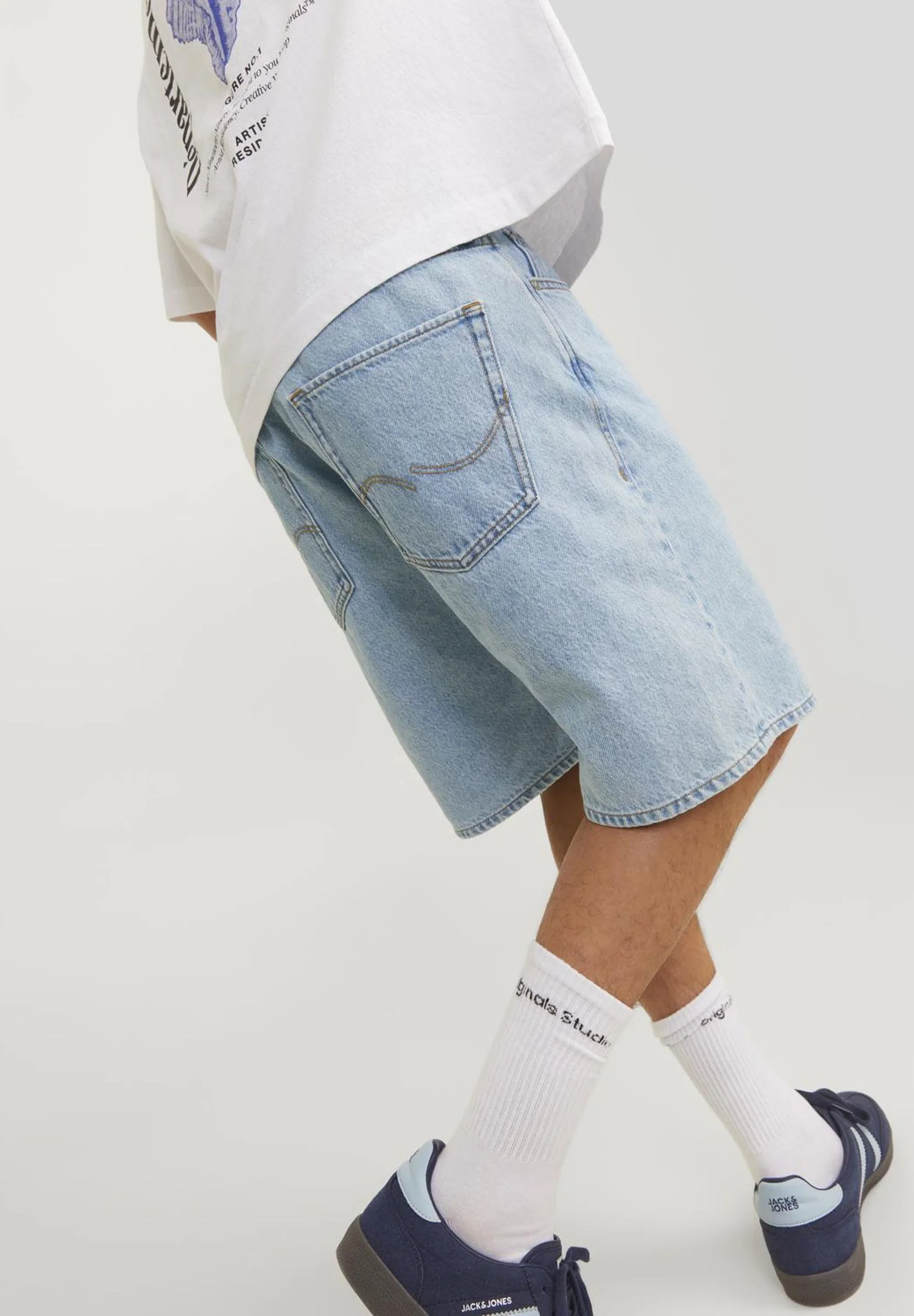 Jack & Jones ITONY ORIGINAL - Shorts di jeans