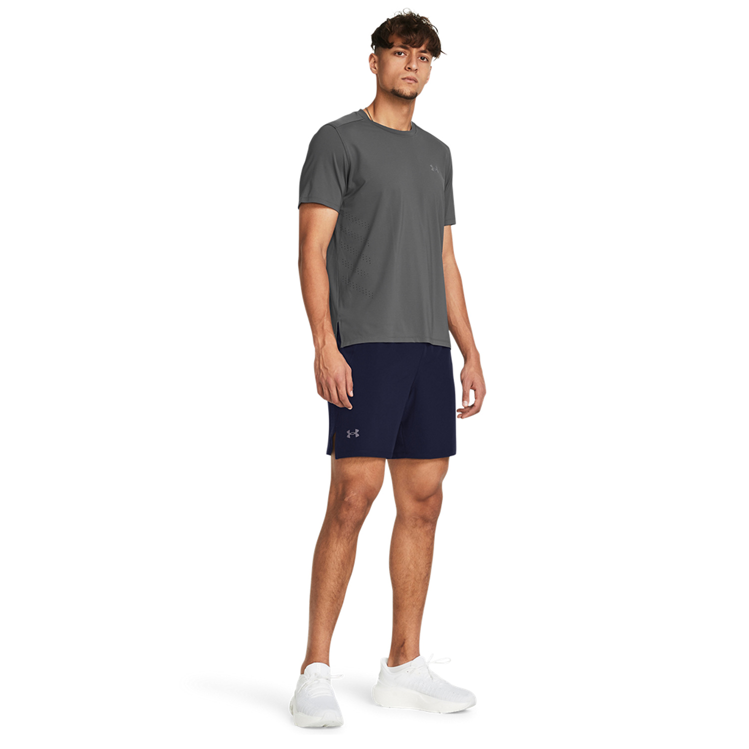 Under Armour Launch Elite 7in Pantaloncini Midnight Navy/Reflective