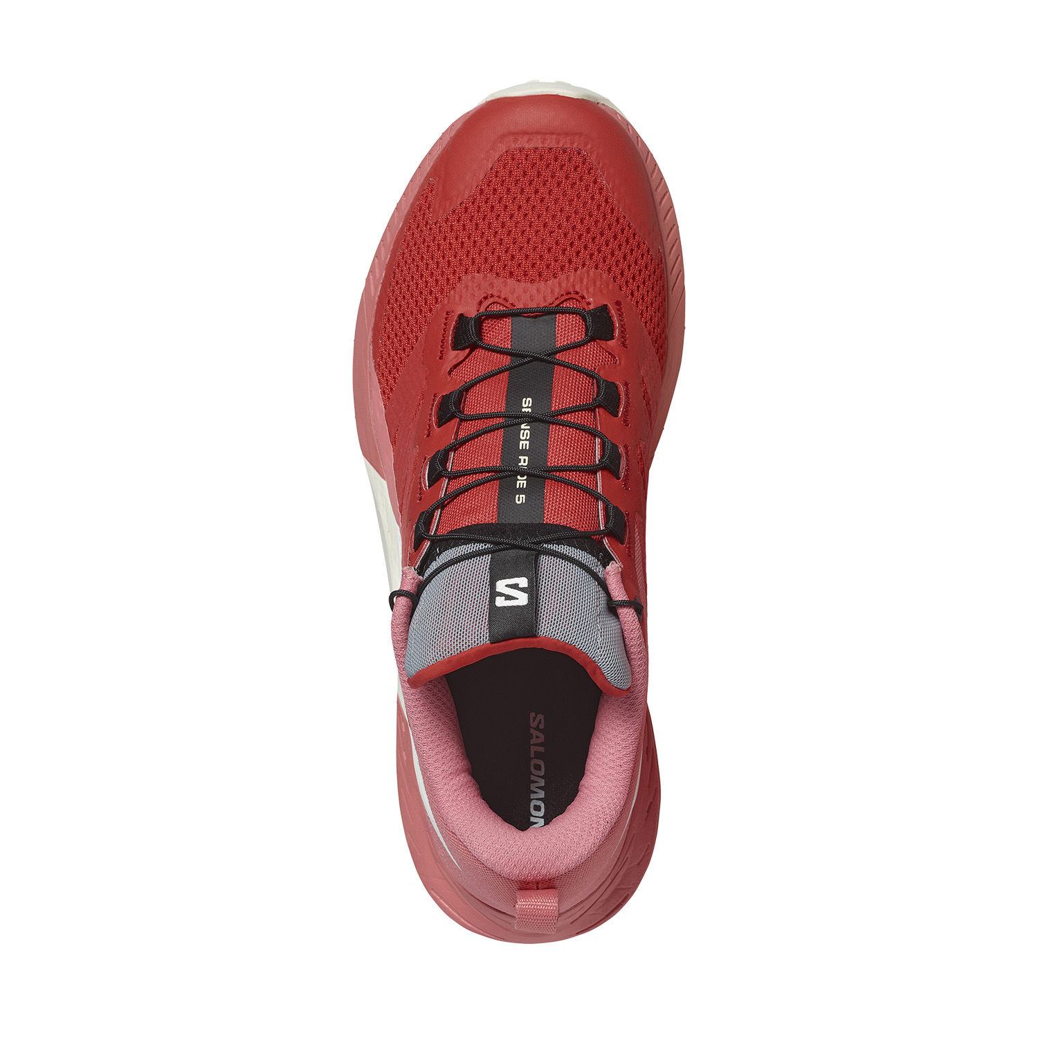 Salomon Sense Ride 5 Tea Rose/Fiery Red/Vanilla Ice