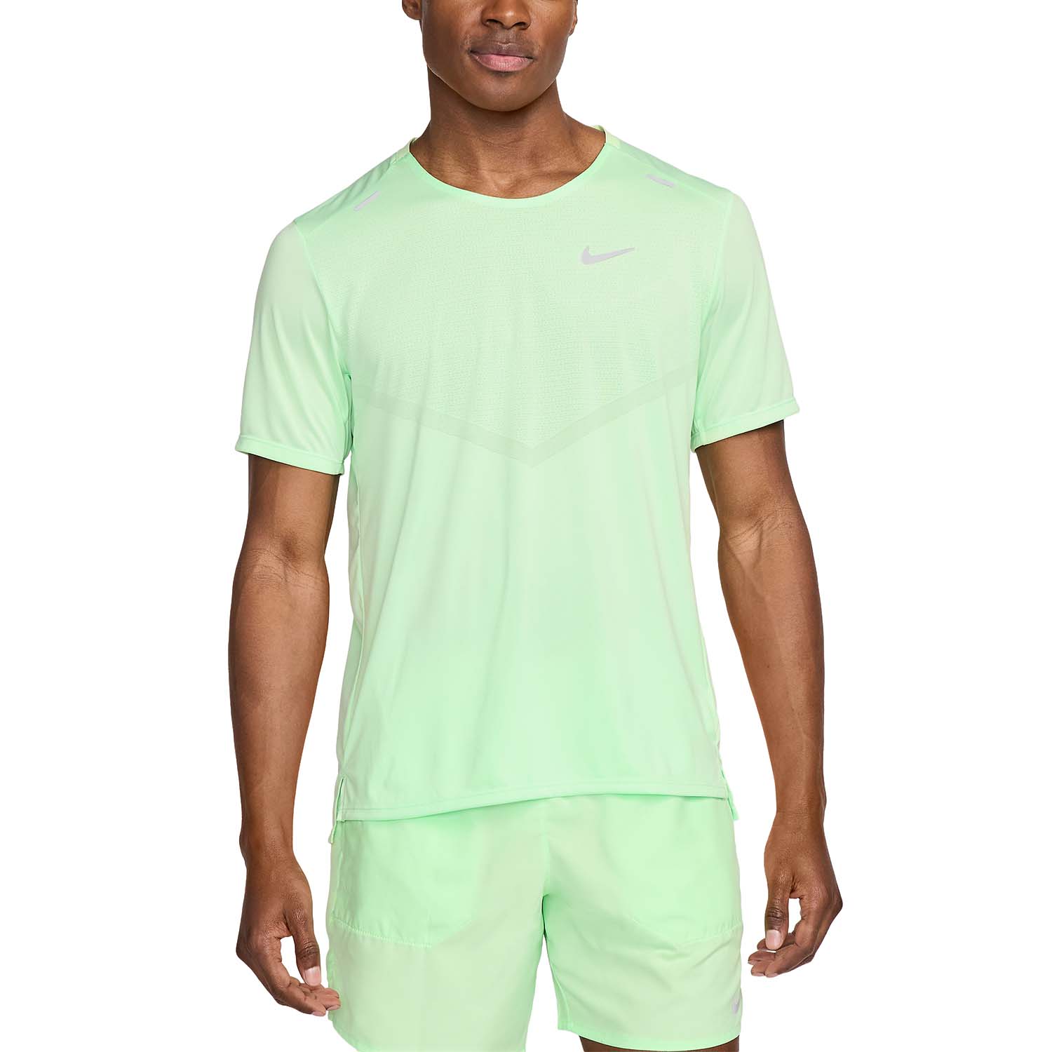 Nike Dri-FIT Rise 365 Maglietta Vapor Green/Reflective Silver