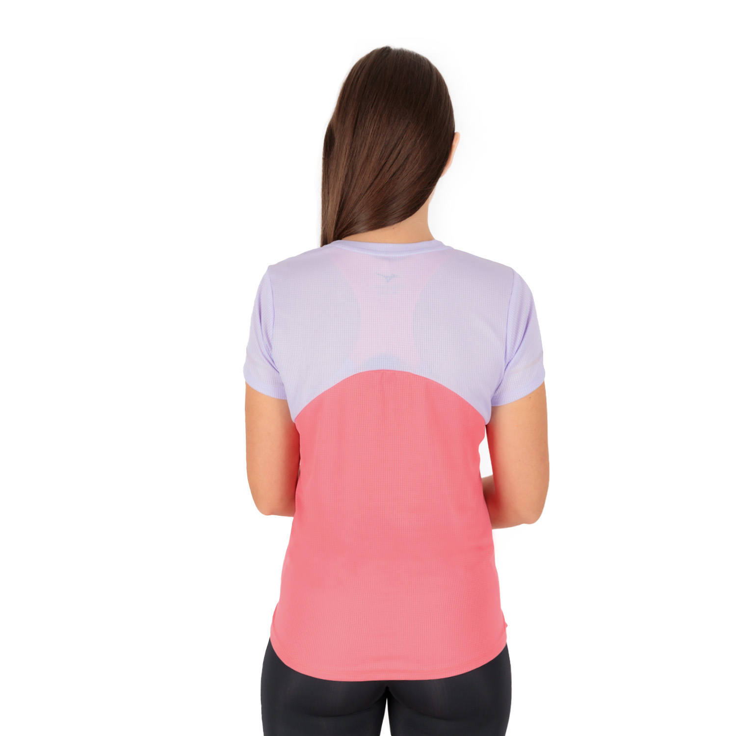 Mizuno Dryaeroflow Logo Maglietta Sunkissed Coral