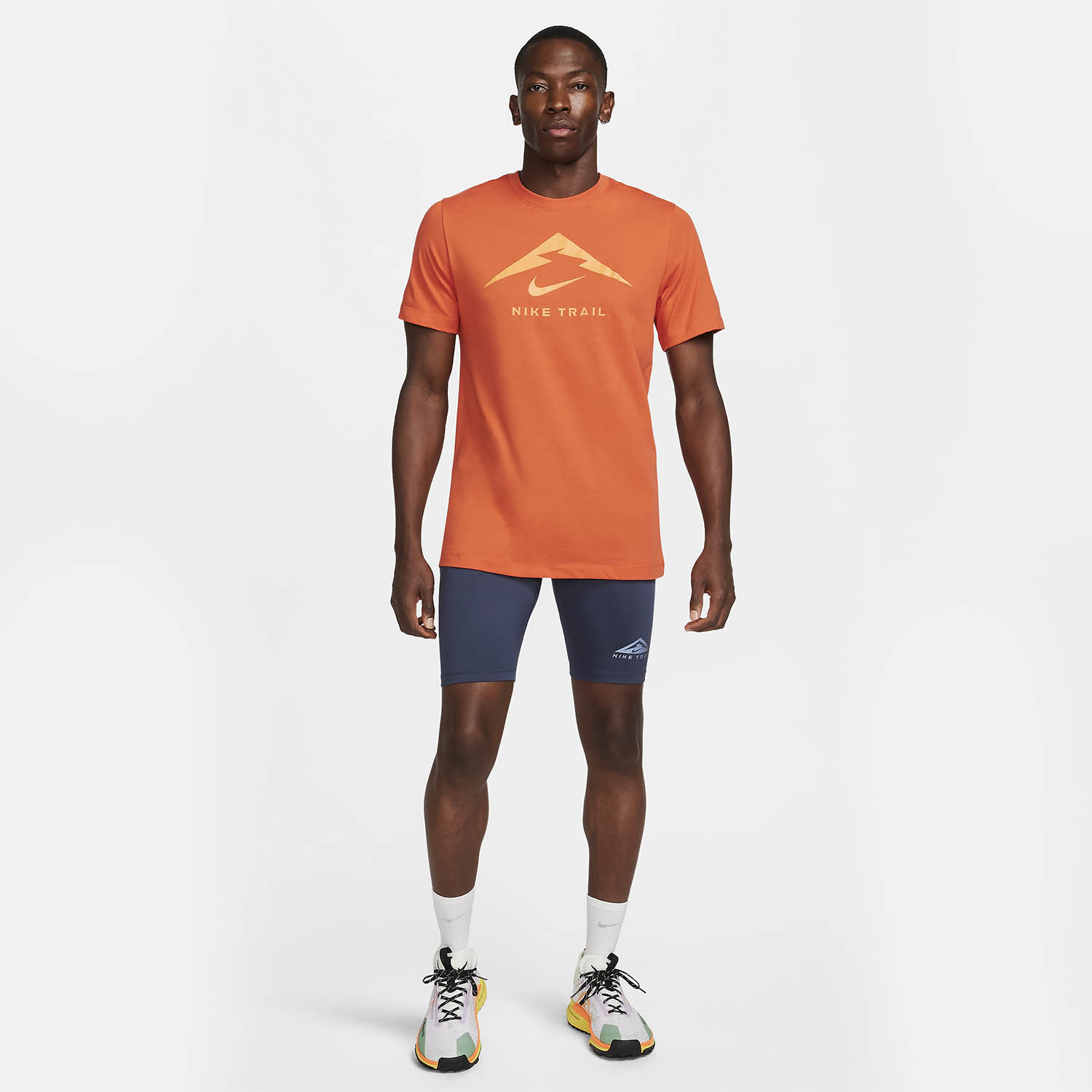 Nike Dri-FIT Trail Logo Maglietta Cosmic Clay
