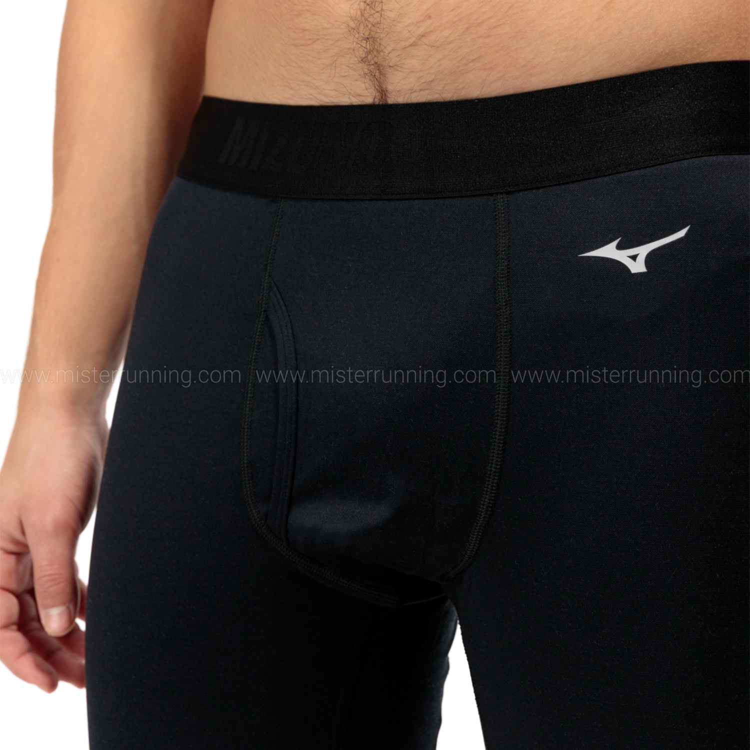 Mizuno Mid Weight Calzamaglia Black