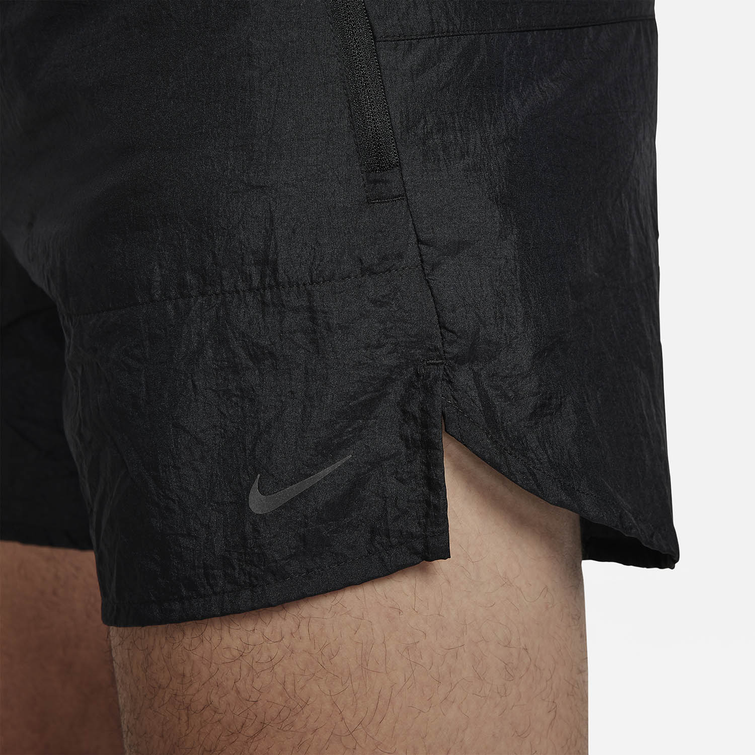 Nike Dri-FIT Stride 5in Pantaloncini Black/Black Reflective