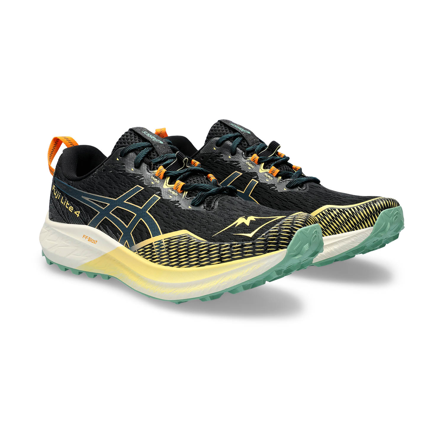 Asics Fuji Lite 4 Black/Magnetic Blue