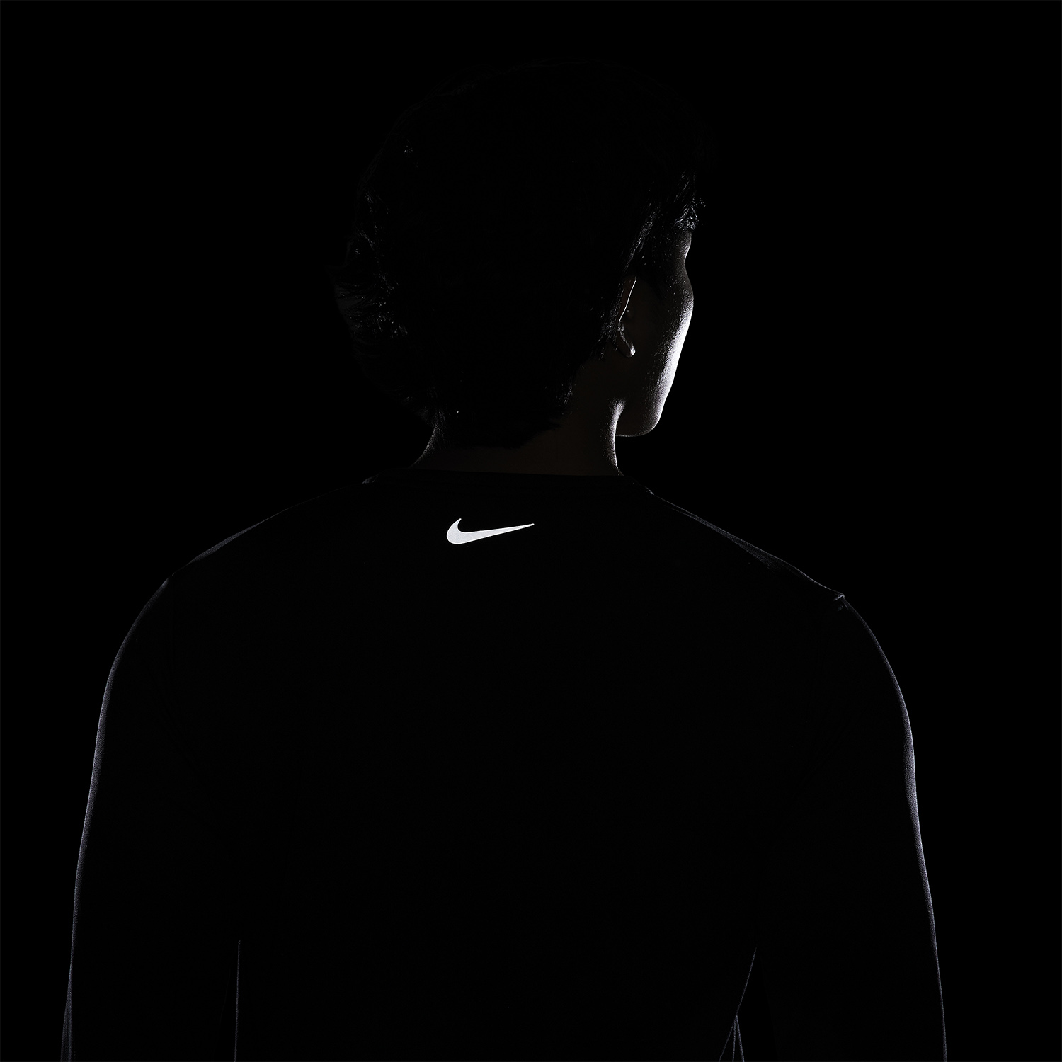 Nike Miler Flash Maglia Black/Reflective Silver