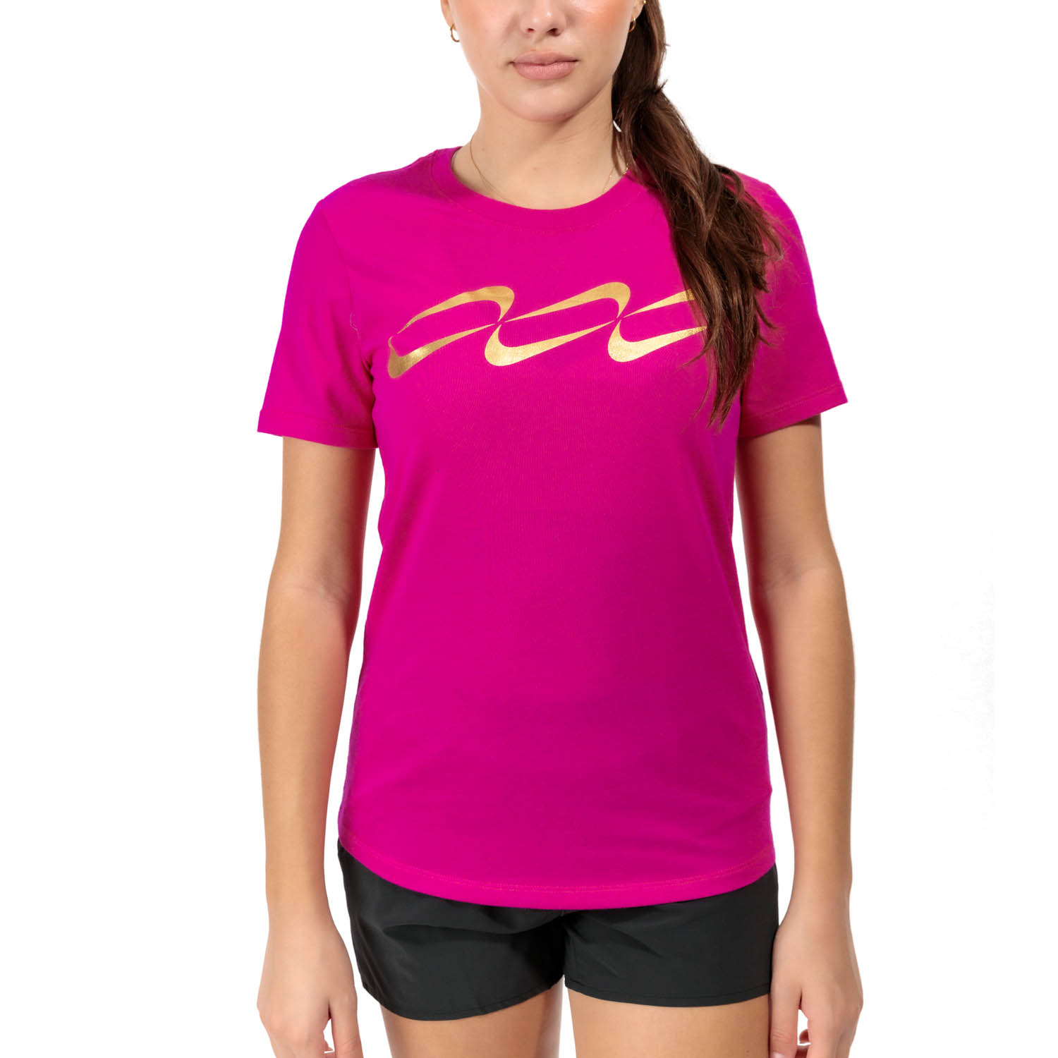 Nike Dri-FIT Crew Maglietta Fireberry
