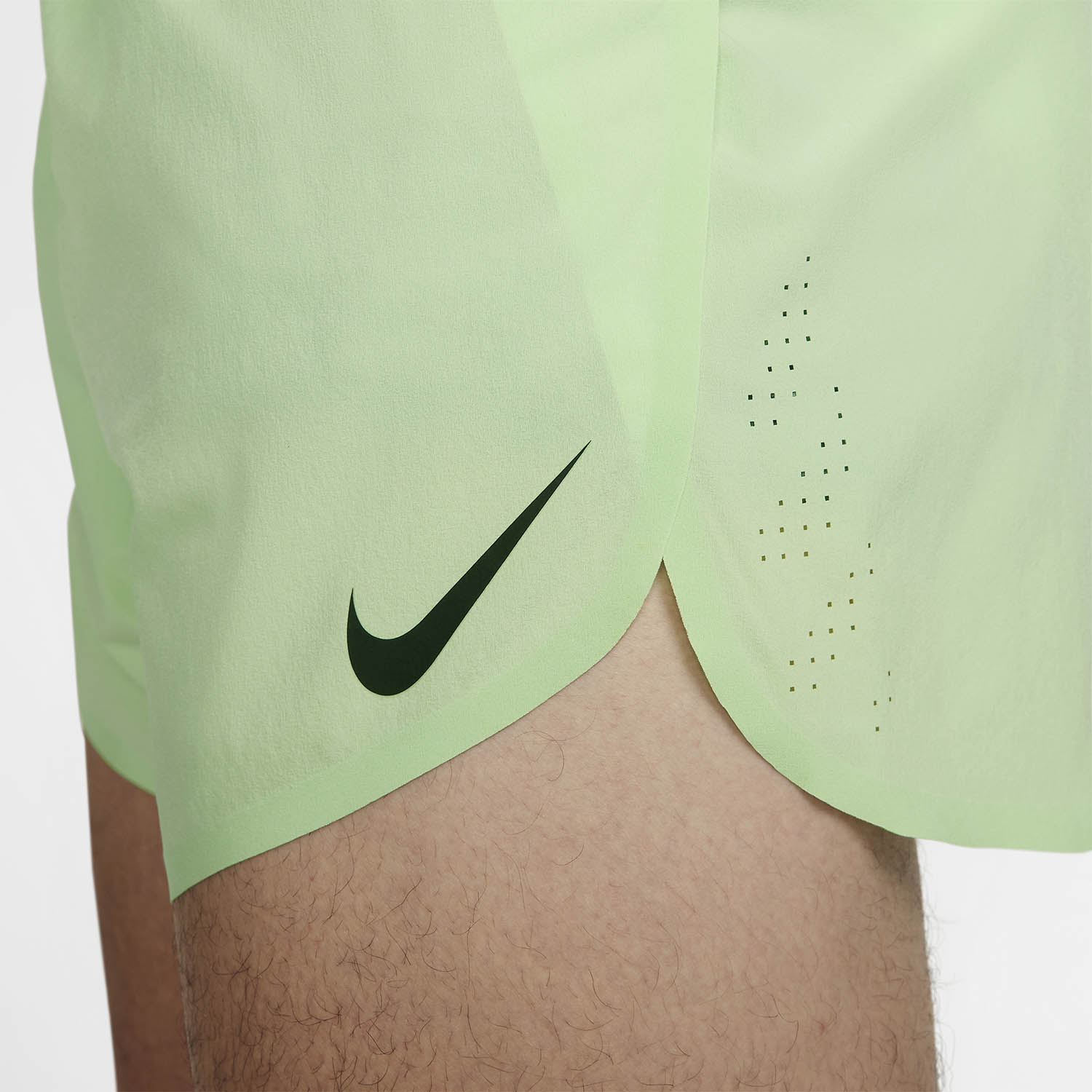 Nike Dri-FIT ADV AeroSwift 4in Pantaloncini Vapor Green/Black