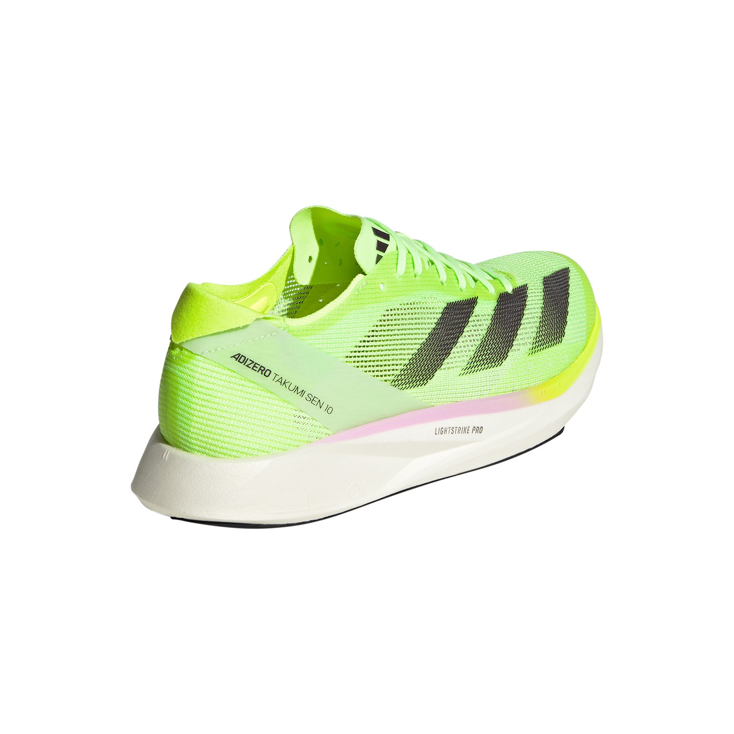 adidas Adizero Takumi Sen 10 Green Spark/Aurora Met/Lucid Lemon