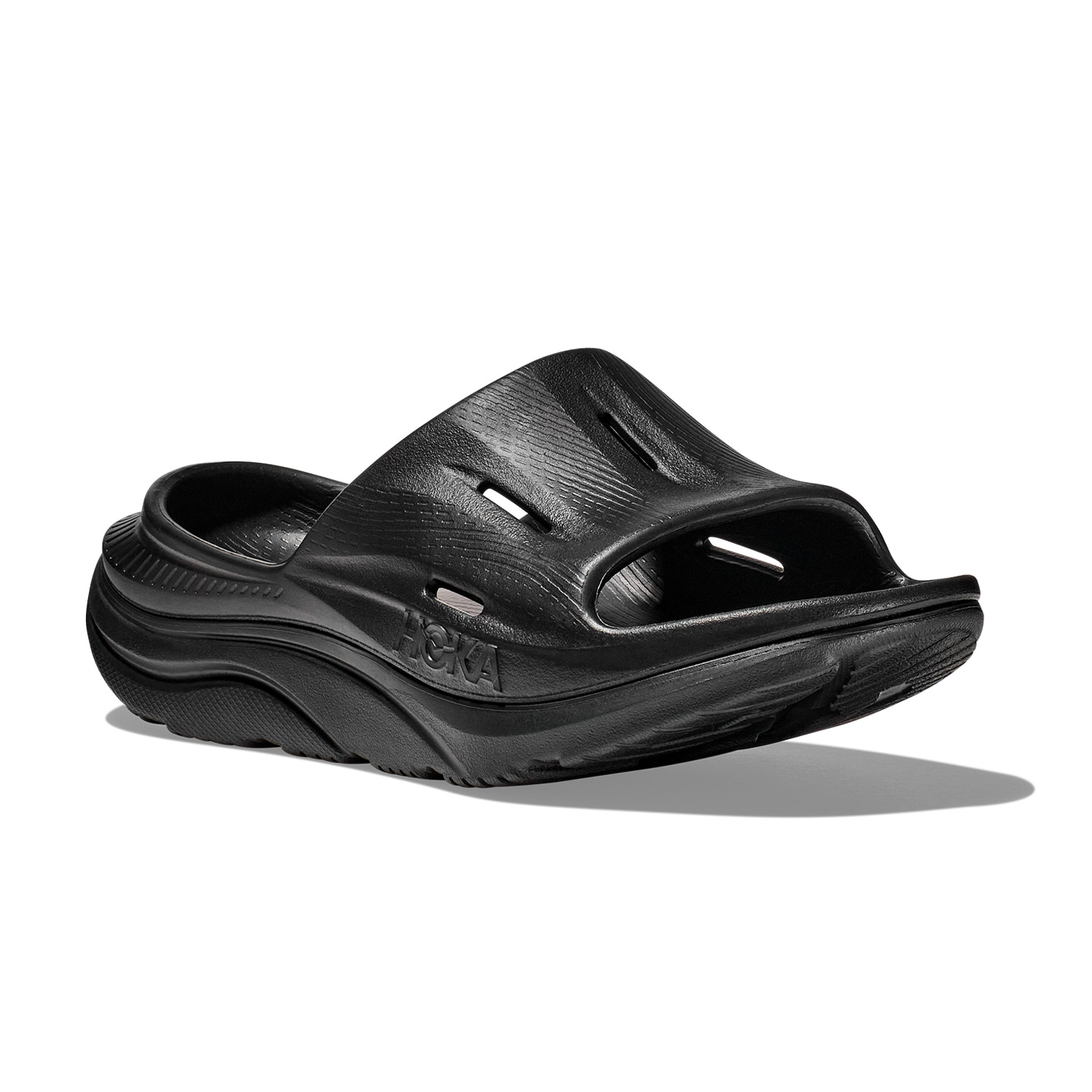 Hoka Ora Recovery Slide 3 Black
