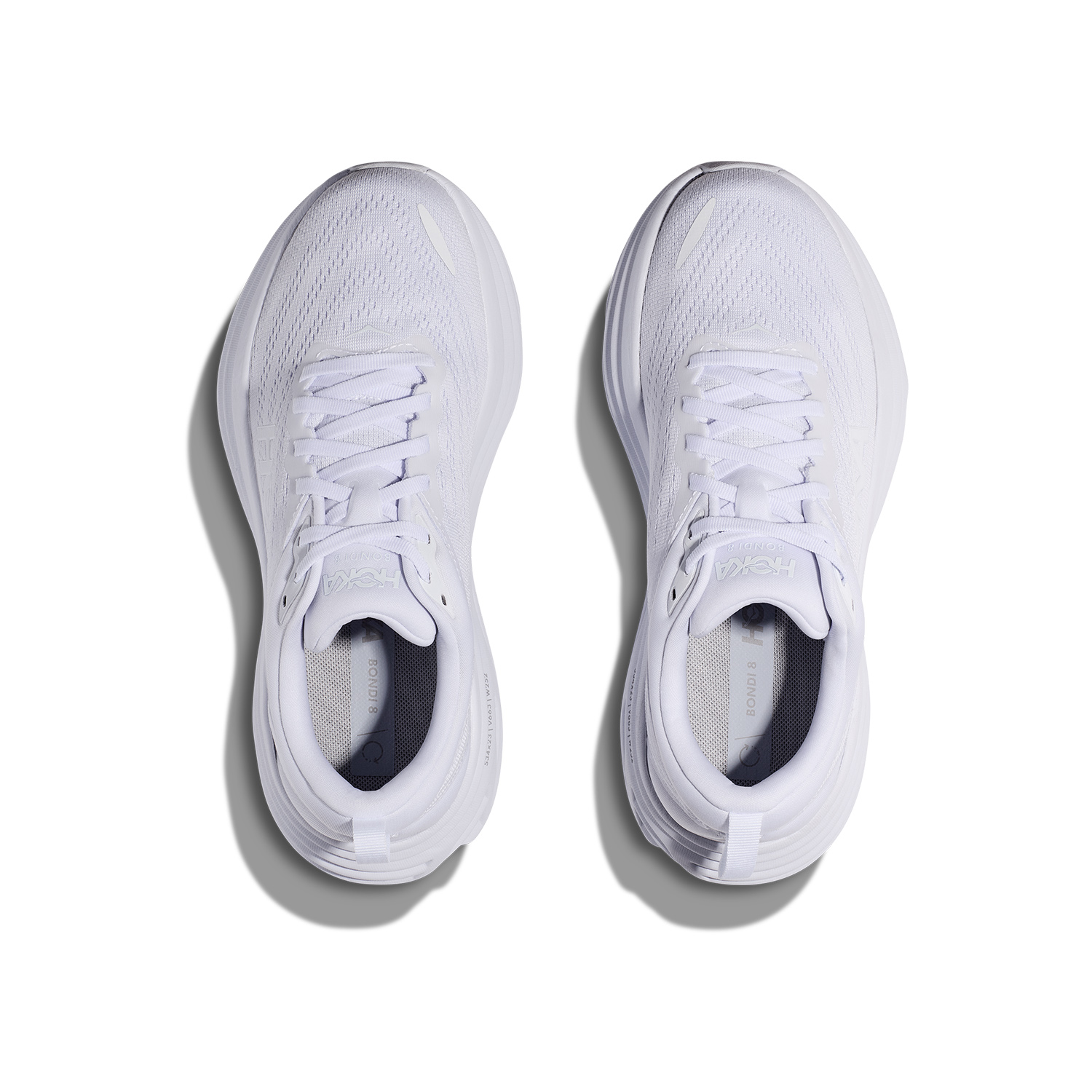 Hoka Bondi 8 White