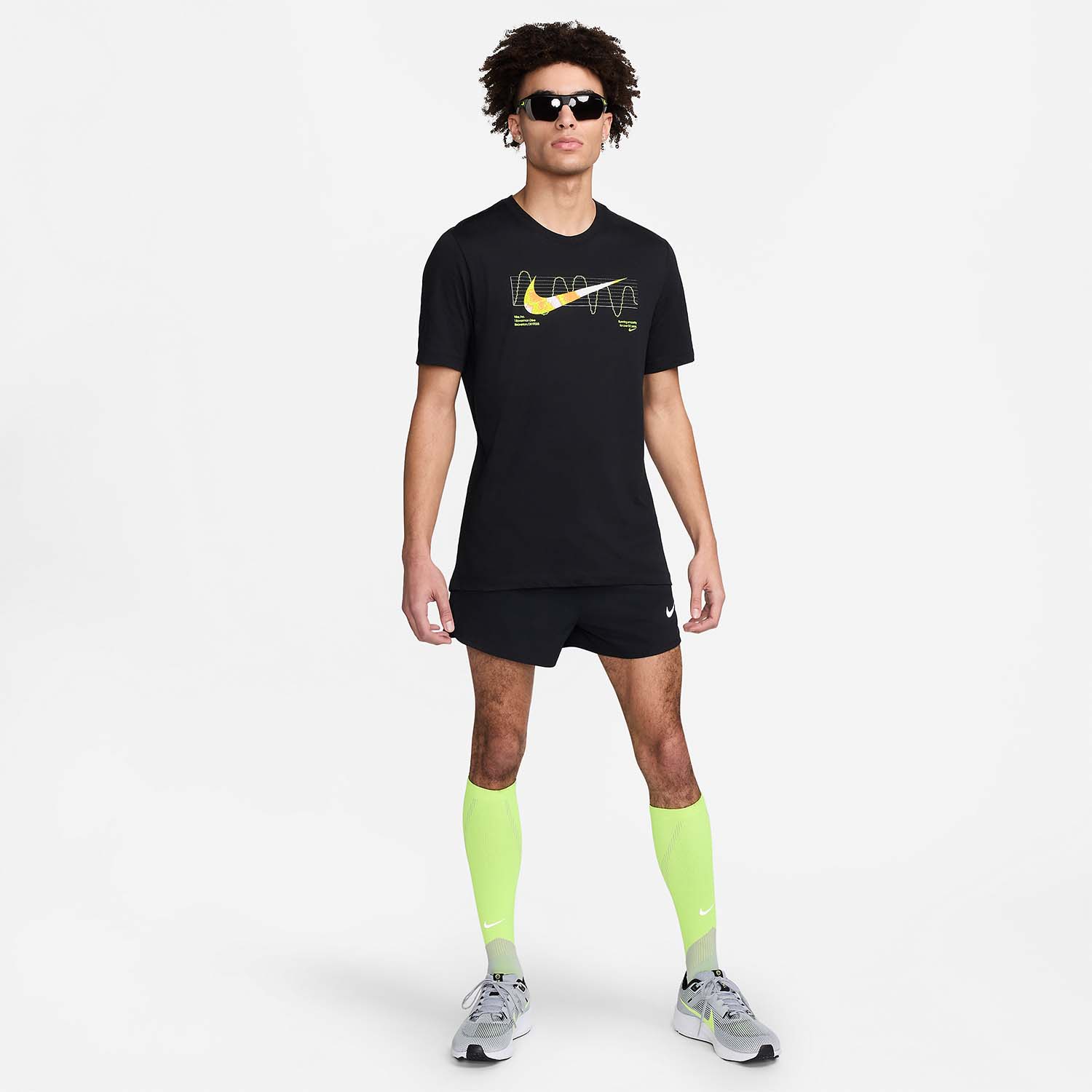 Nike Dri-FIT Graphic Maglietta Black