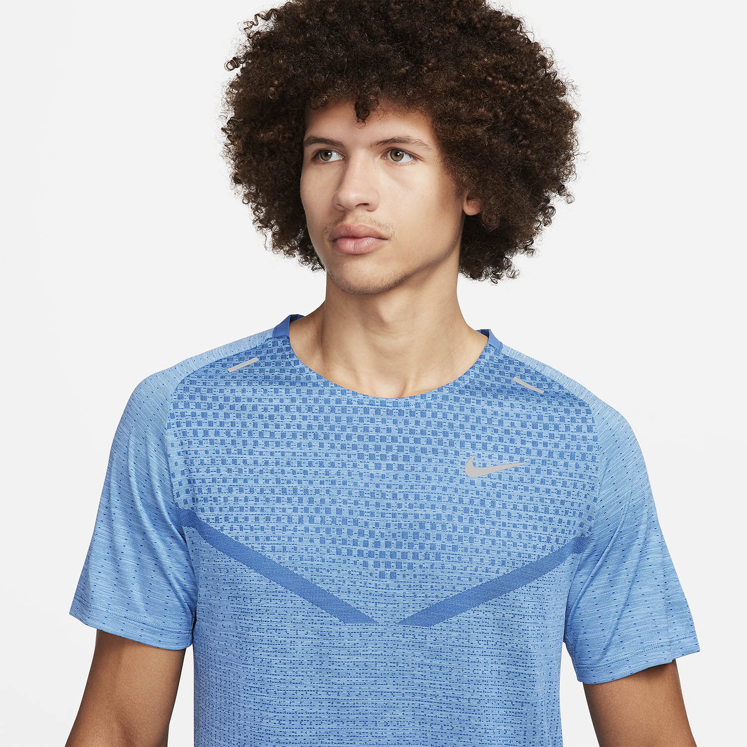 Nike Dri-FIT ADV Techknit Ultra Maglietta Star Blue/Reflective Silver