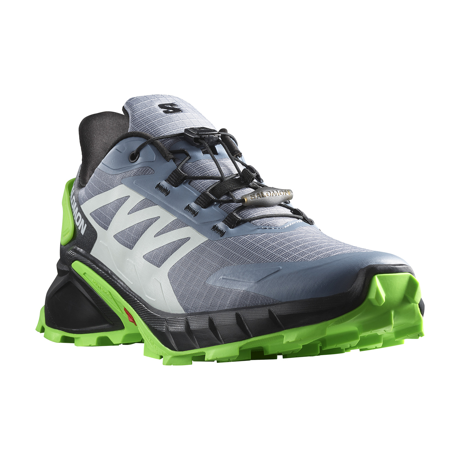 Salomon Supercross 4 Flint Stone/Black/Green Gecko