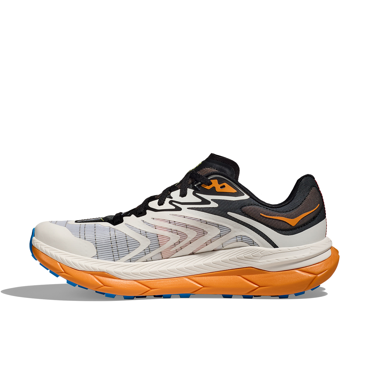 Hoka Tecton X 2 White/Solar Flare