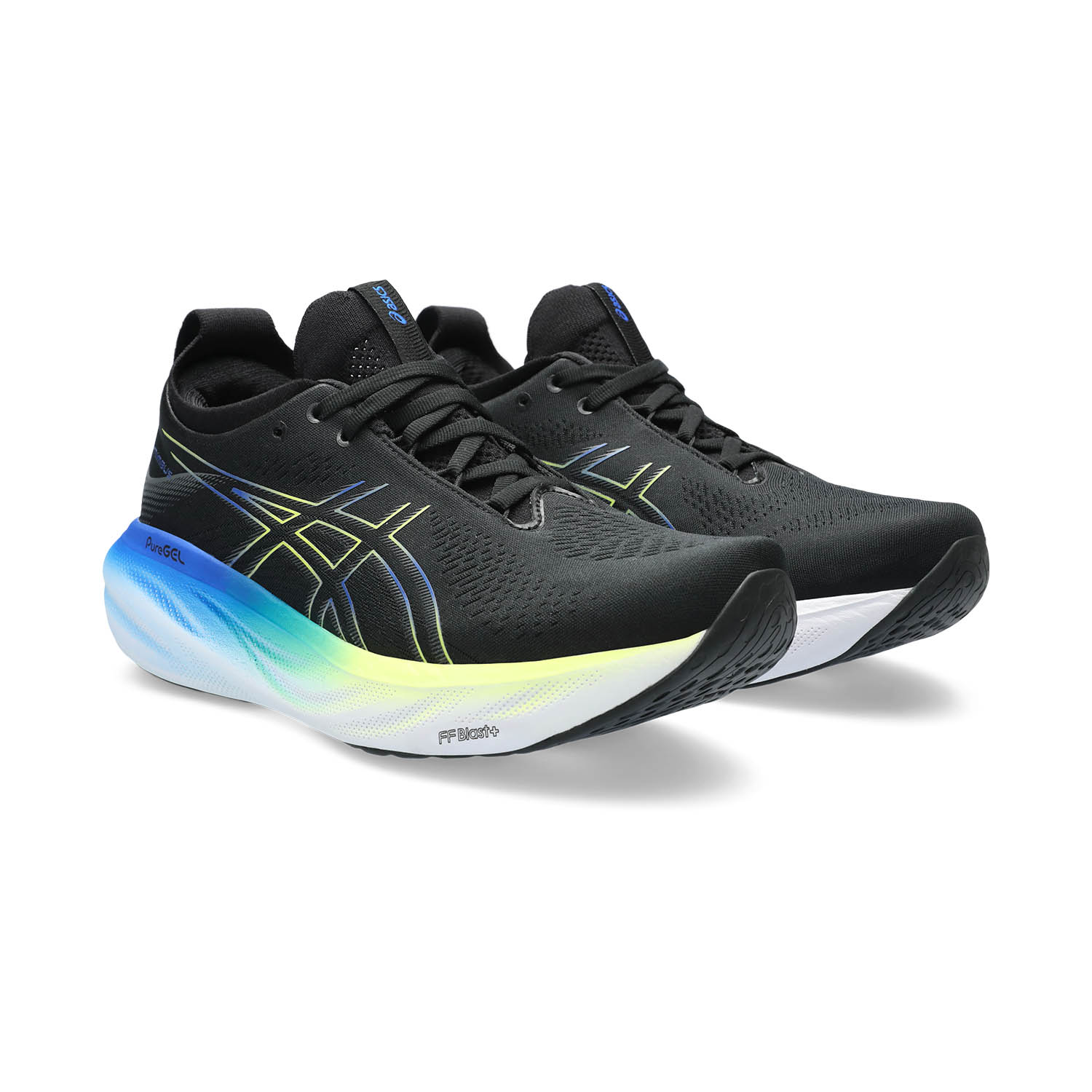 Asics Gel Nimbus 25 Black/Glow Yellow