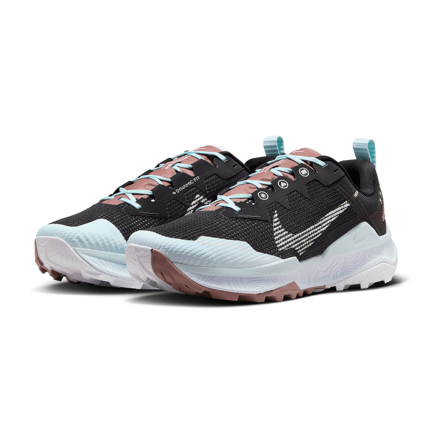 Nike React Wildhorse 8 Black/White/Glacier Blue/Football Grey