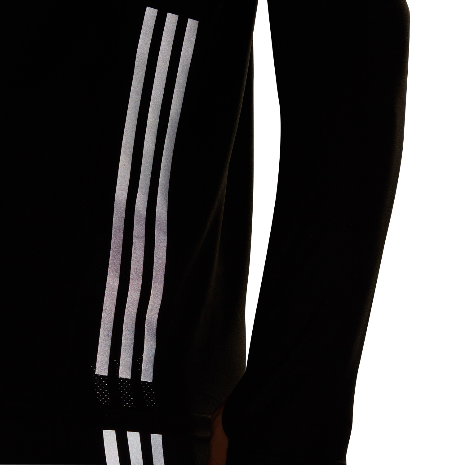 adidas Run Icons 3S Maglia Black