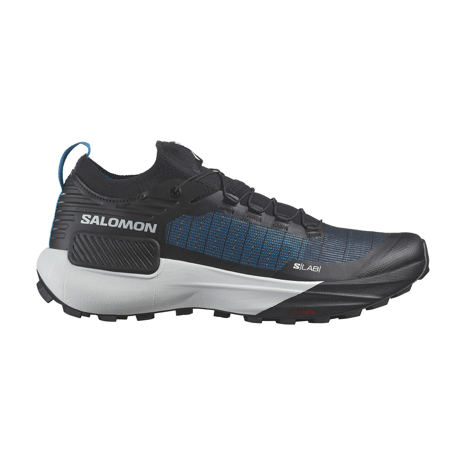 Salomon S/LAB Genesis Black/White/Blue Danube