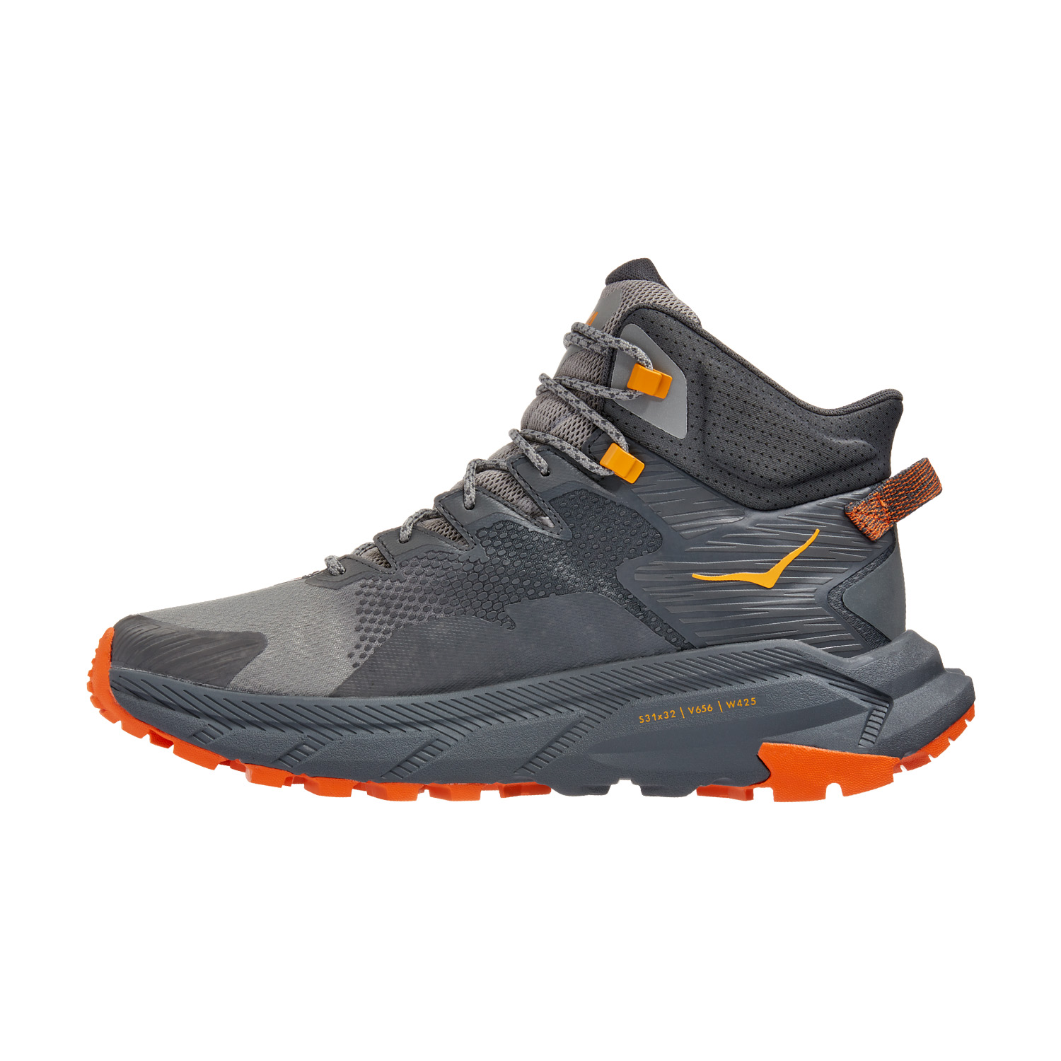 Hoka Trail Code GTX Castlerock/Persimmon Orange