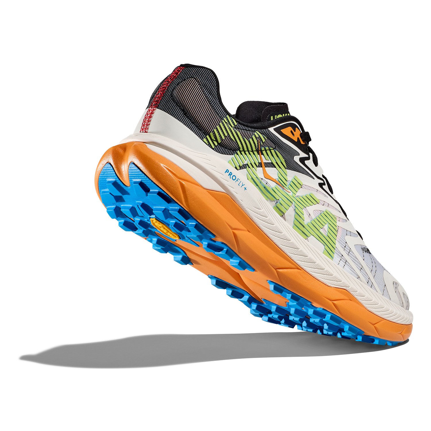 Hoka Tecton X 2 White/Solar Flare