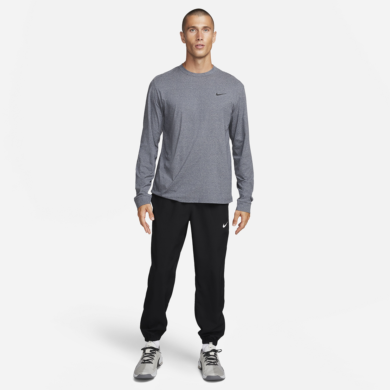 Nike Dri-FIT UV Hyverse Maglia Obsidian/Heather/Black