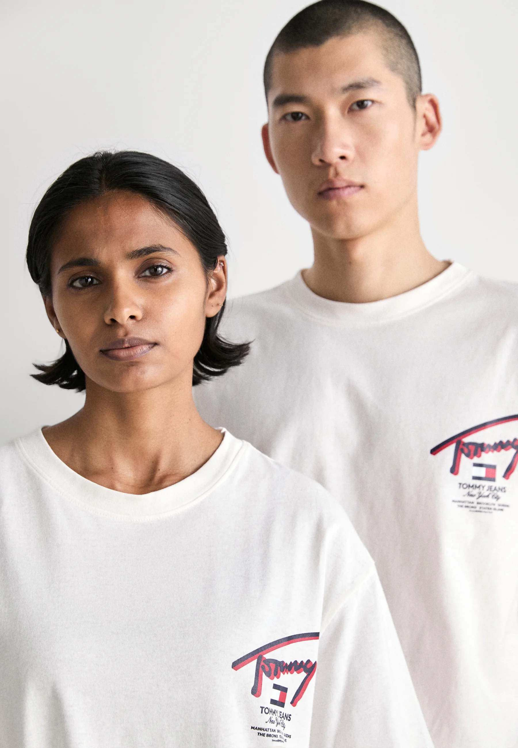 Tommy Jeans STREET TEE UNISEX - T-shirt con stampa