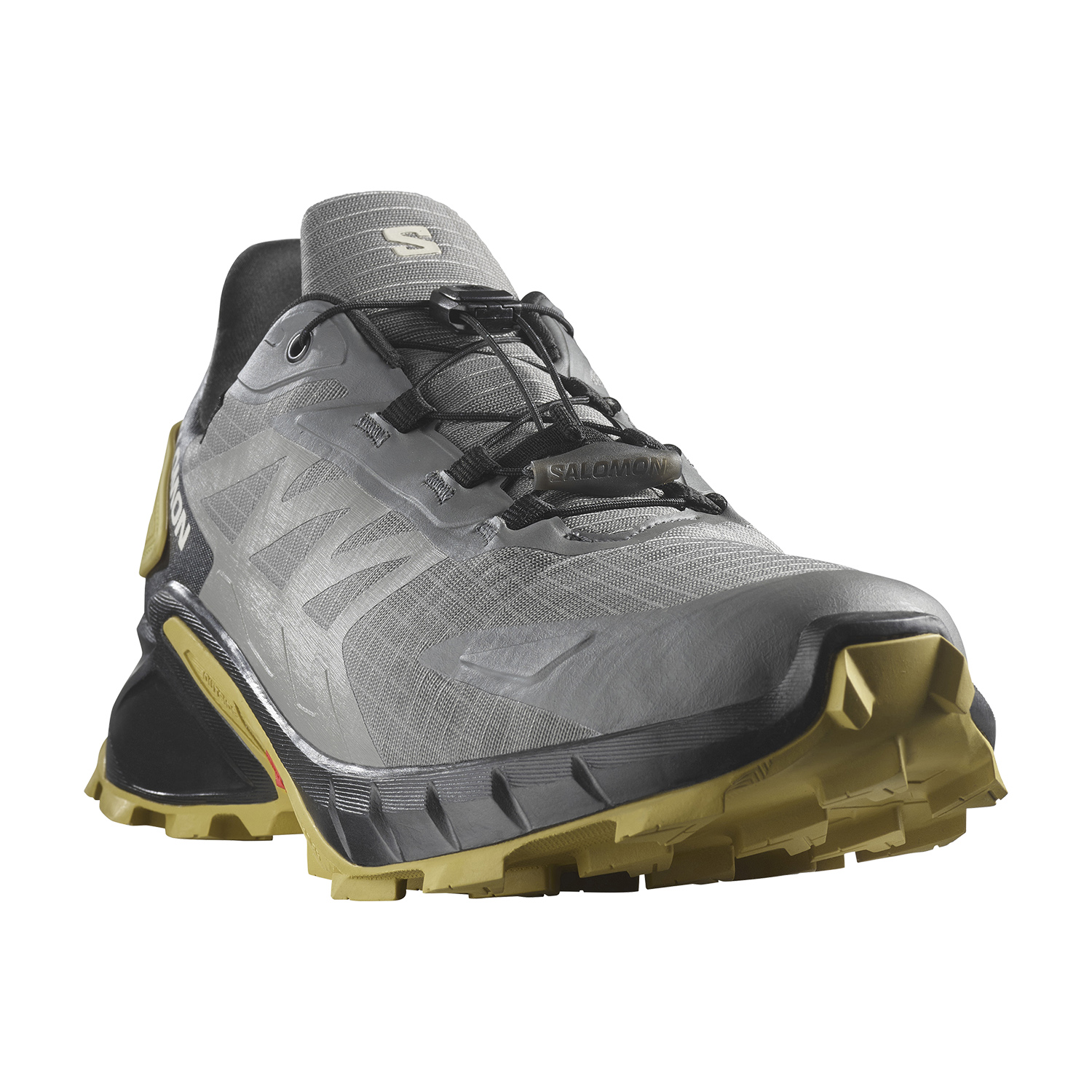 Salomon Supercross 4 GTX Pewter/Black/Cress Green